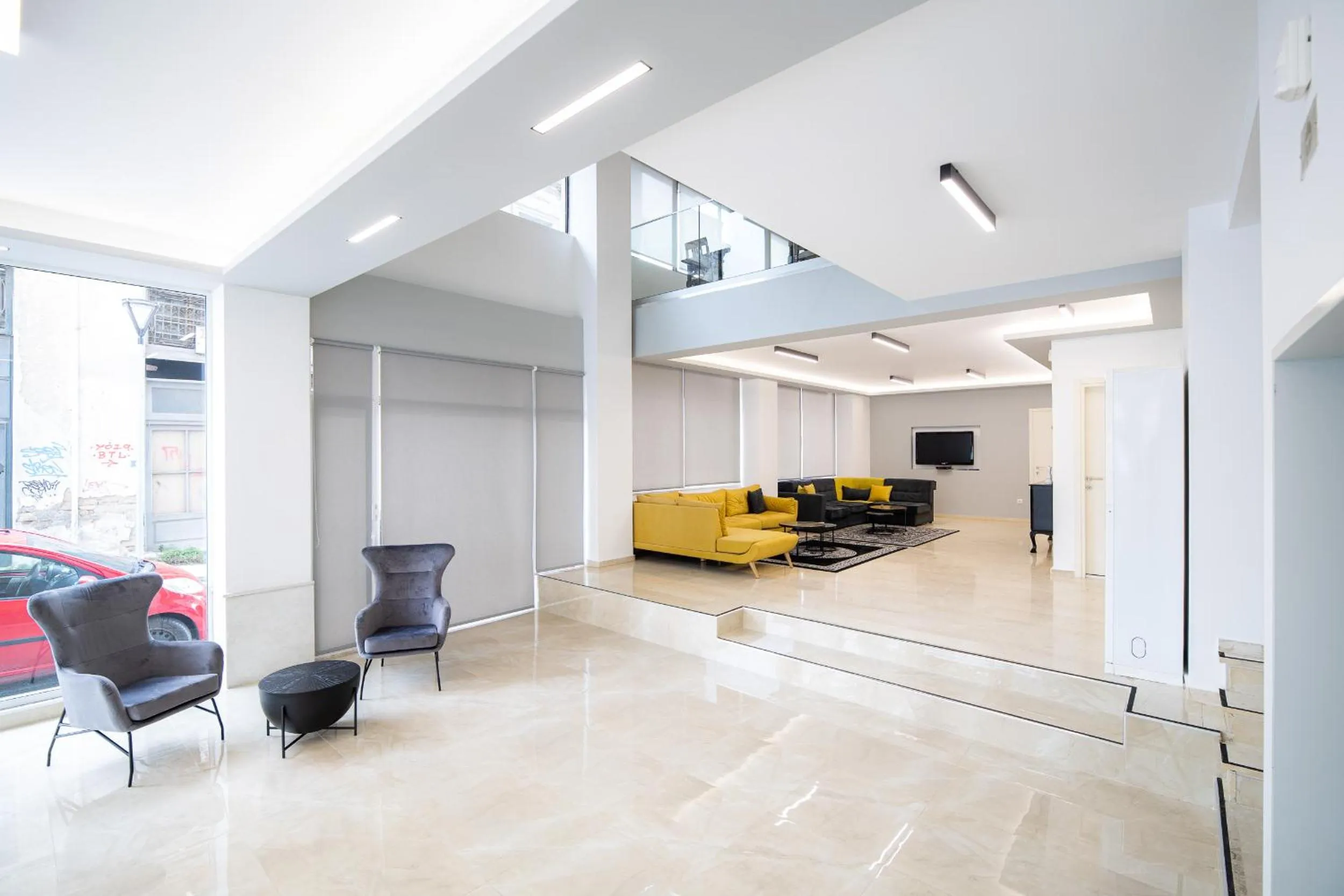 Lobby or reception in Hotel Philippos