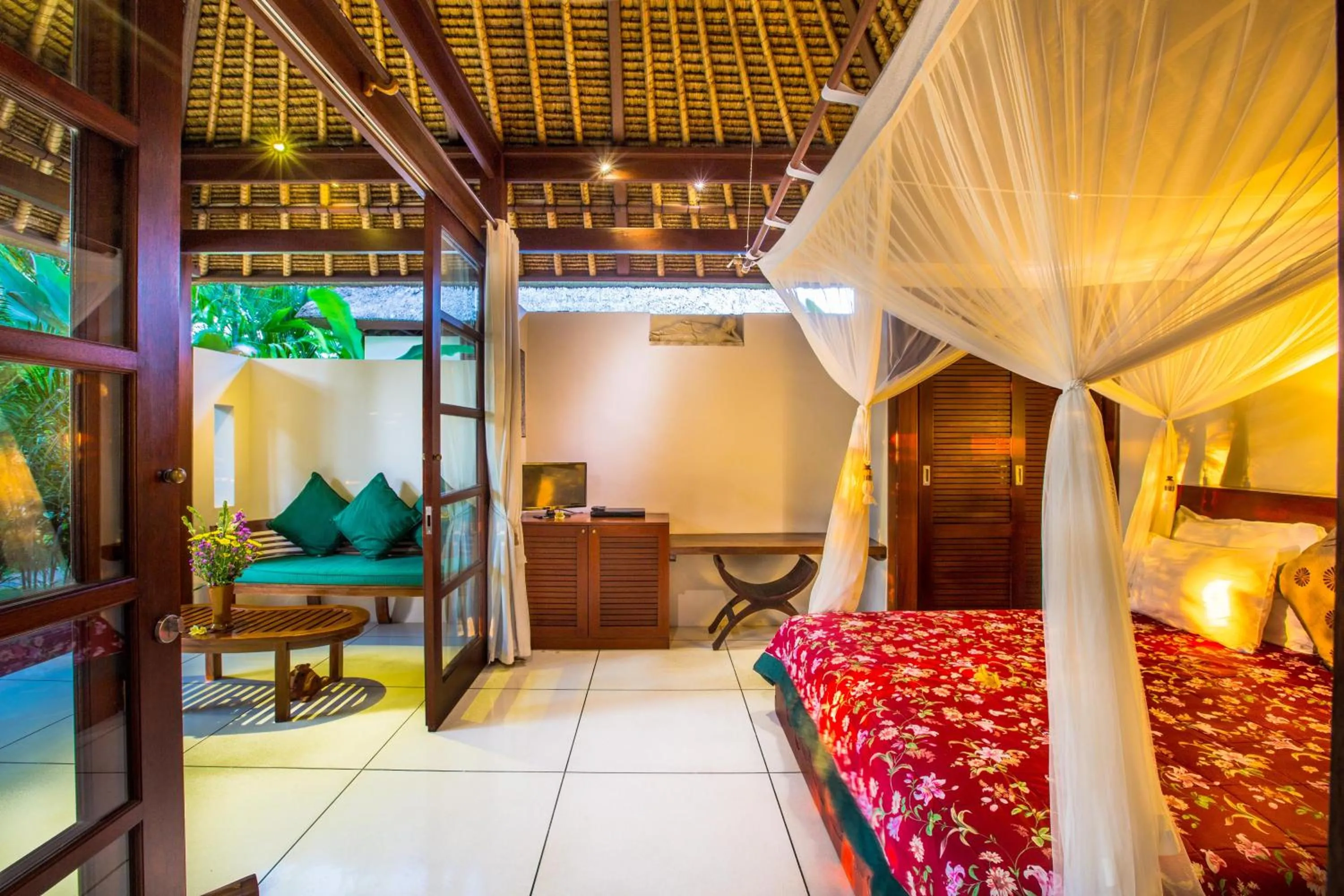 Bed in Bali Harmony Villa