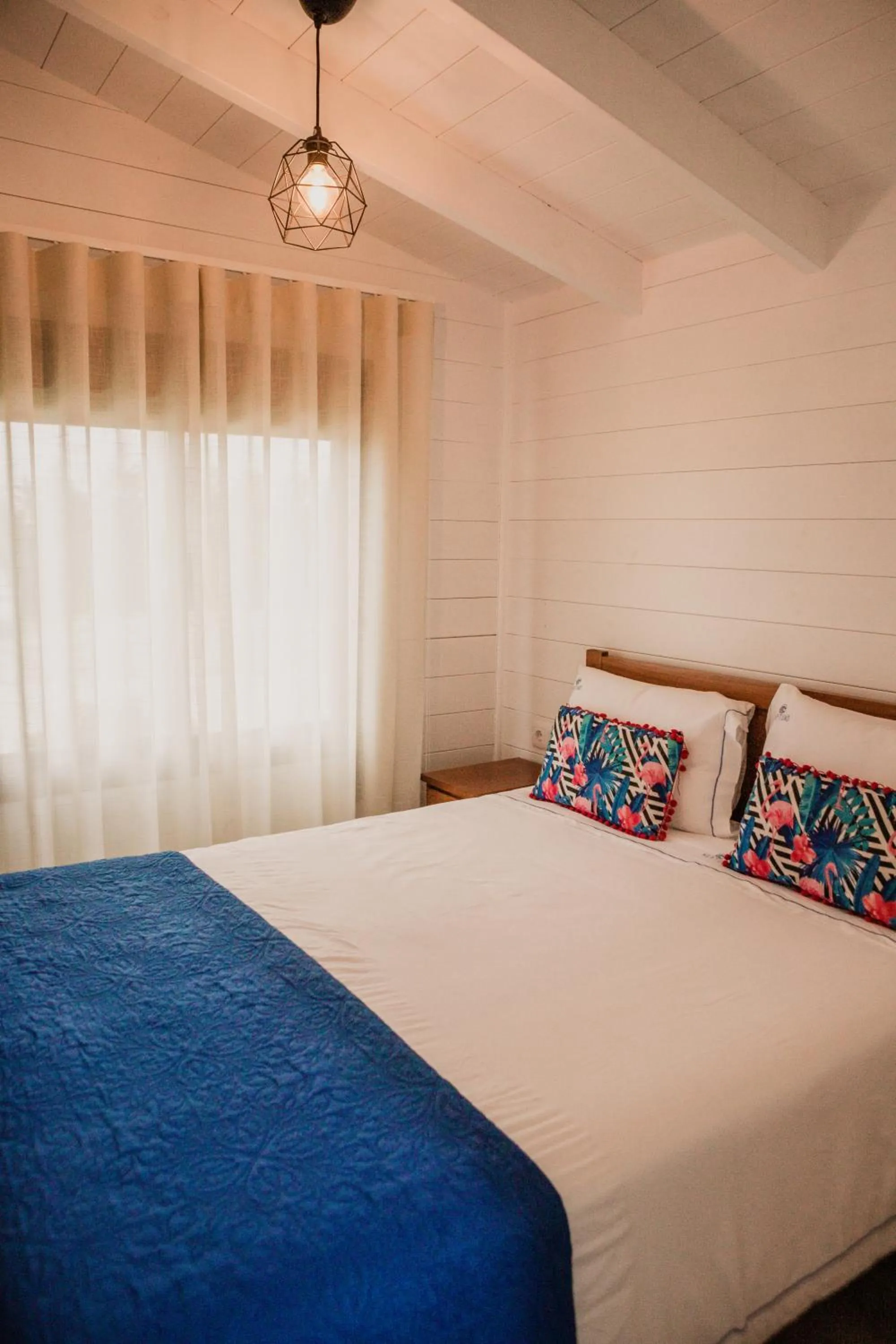 Bed in Hotel Neptuno