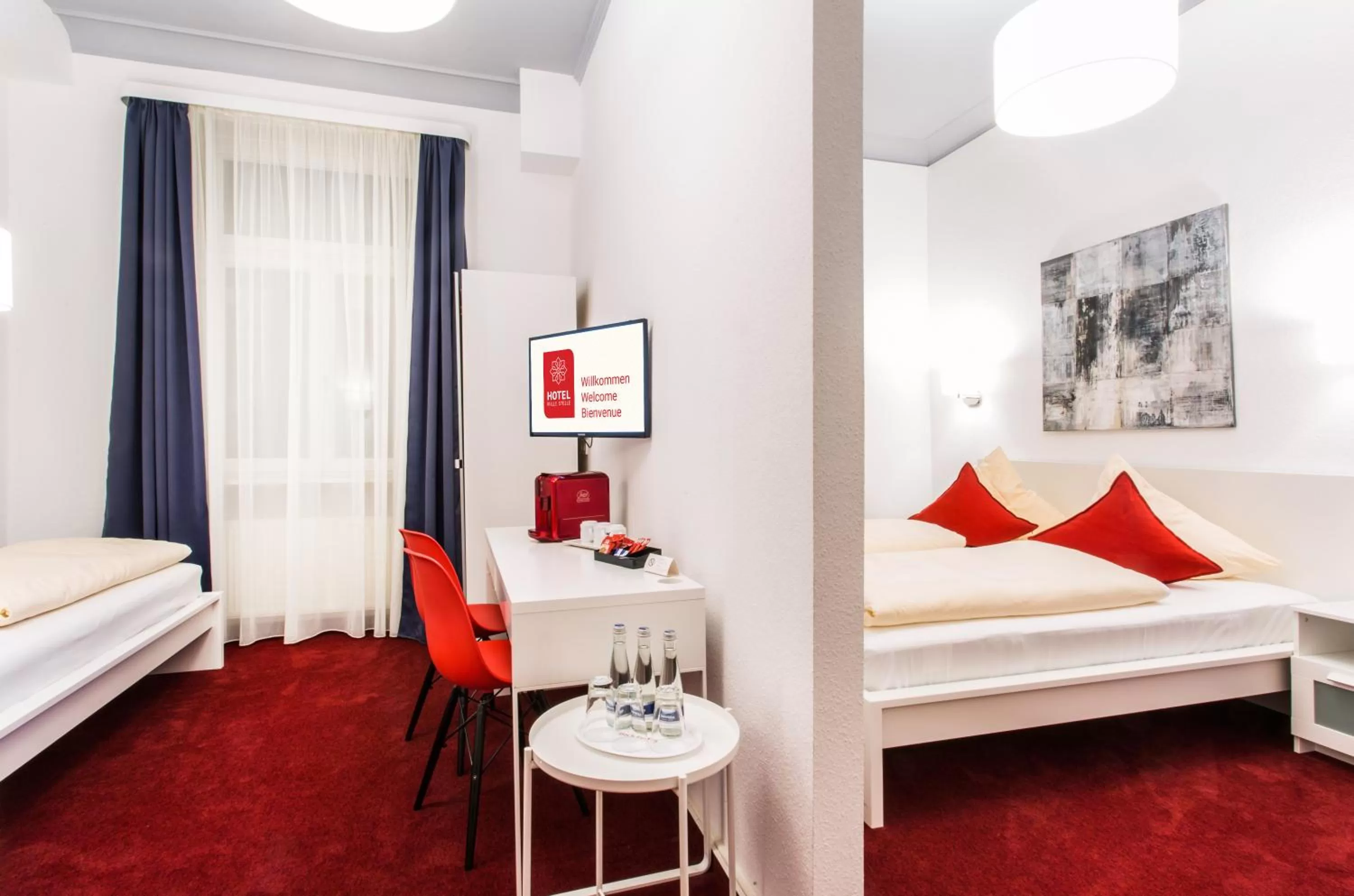 Bed in Hotel Mille Stelle City