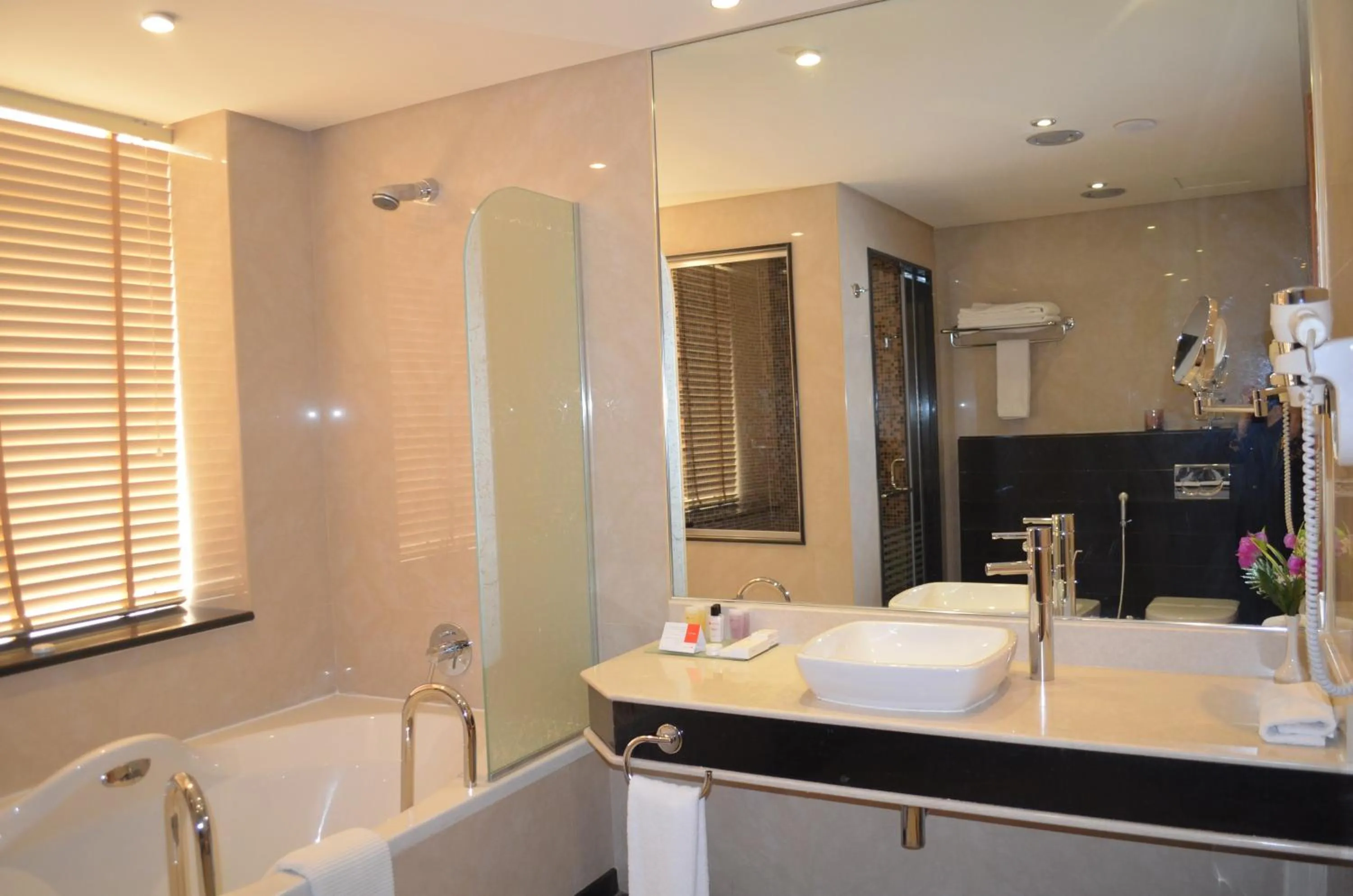 Bathroom in Eastyard Khobar Hotel - Formerly Ramada by Wyndham Khobar