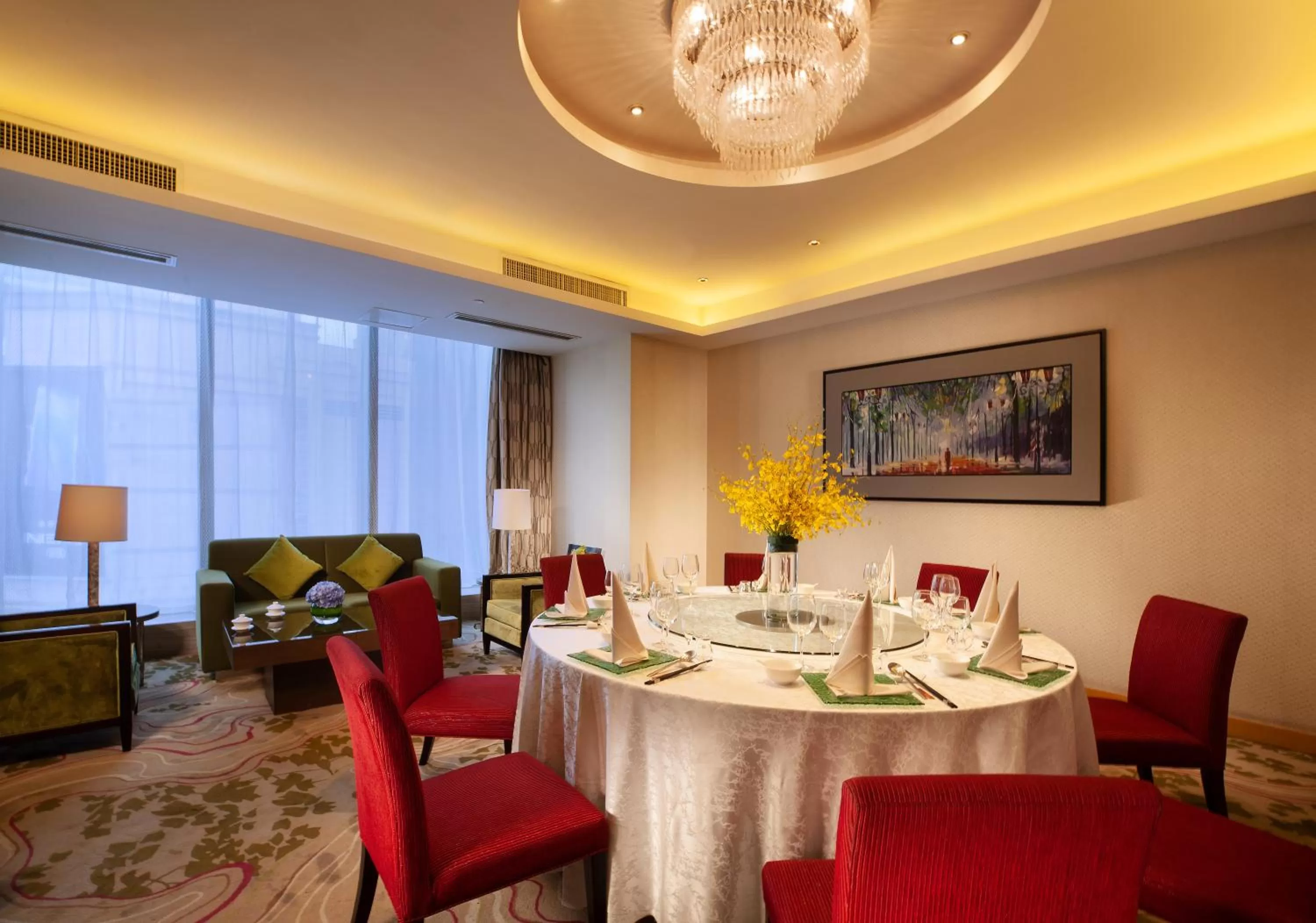 Dining area in Novotel Nanjing Central