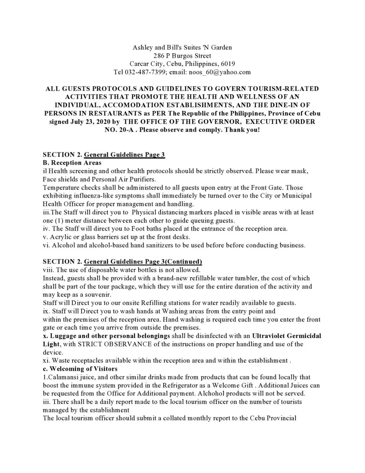 Ashley and Bill's Suites 'N Garden Hotel and Vacation Homes