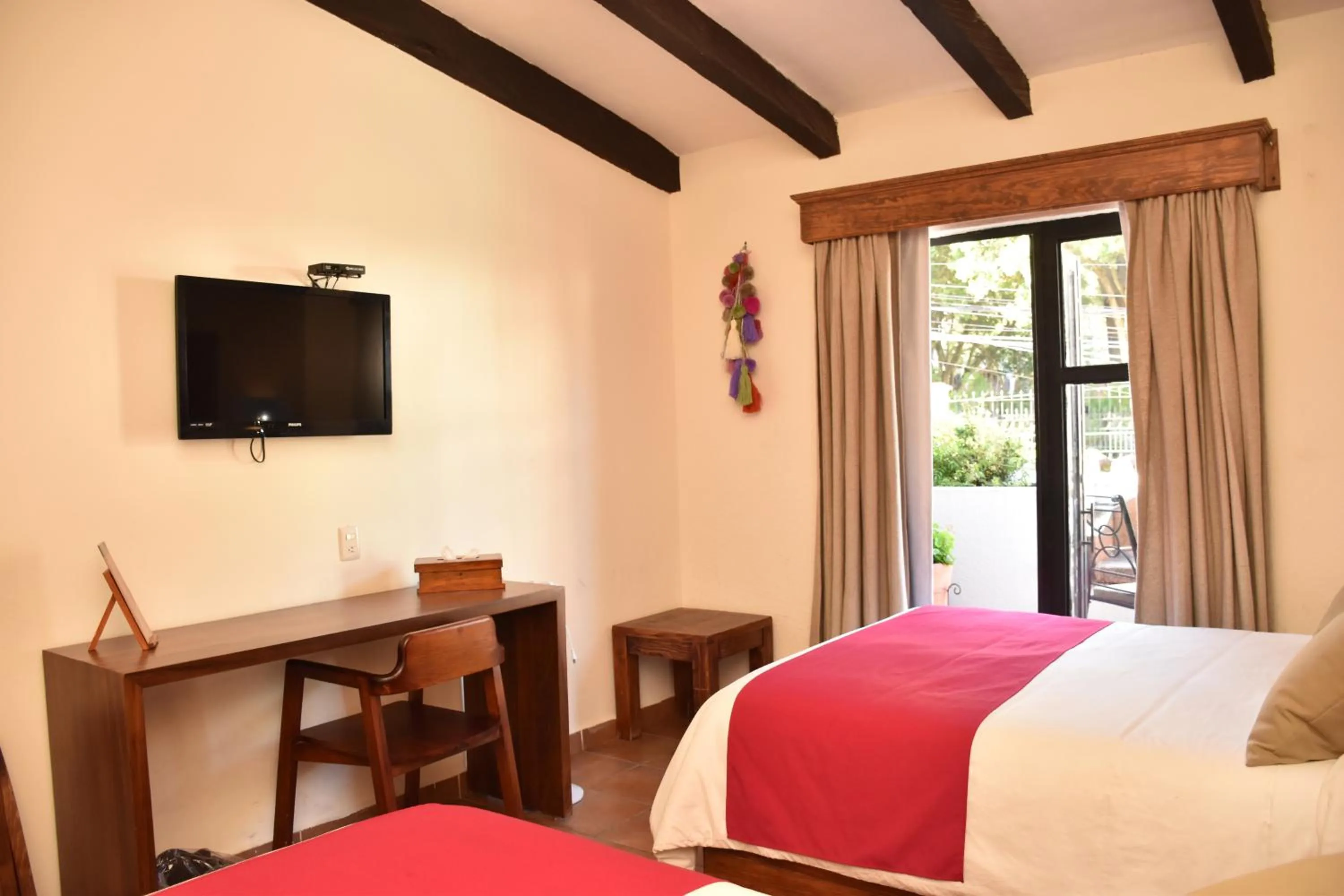 TV and multimedia, Bed in Hotel Mansion Del Valle