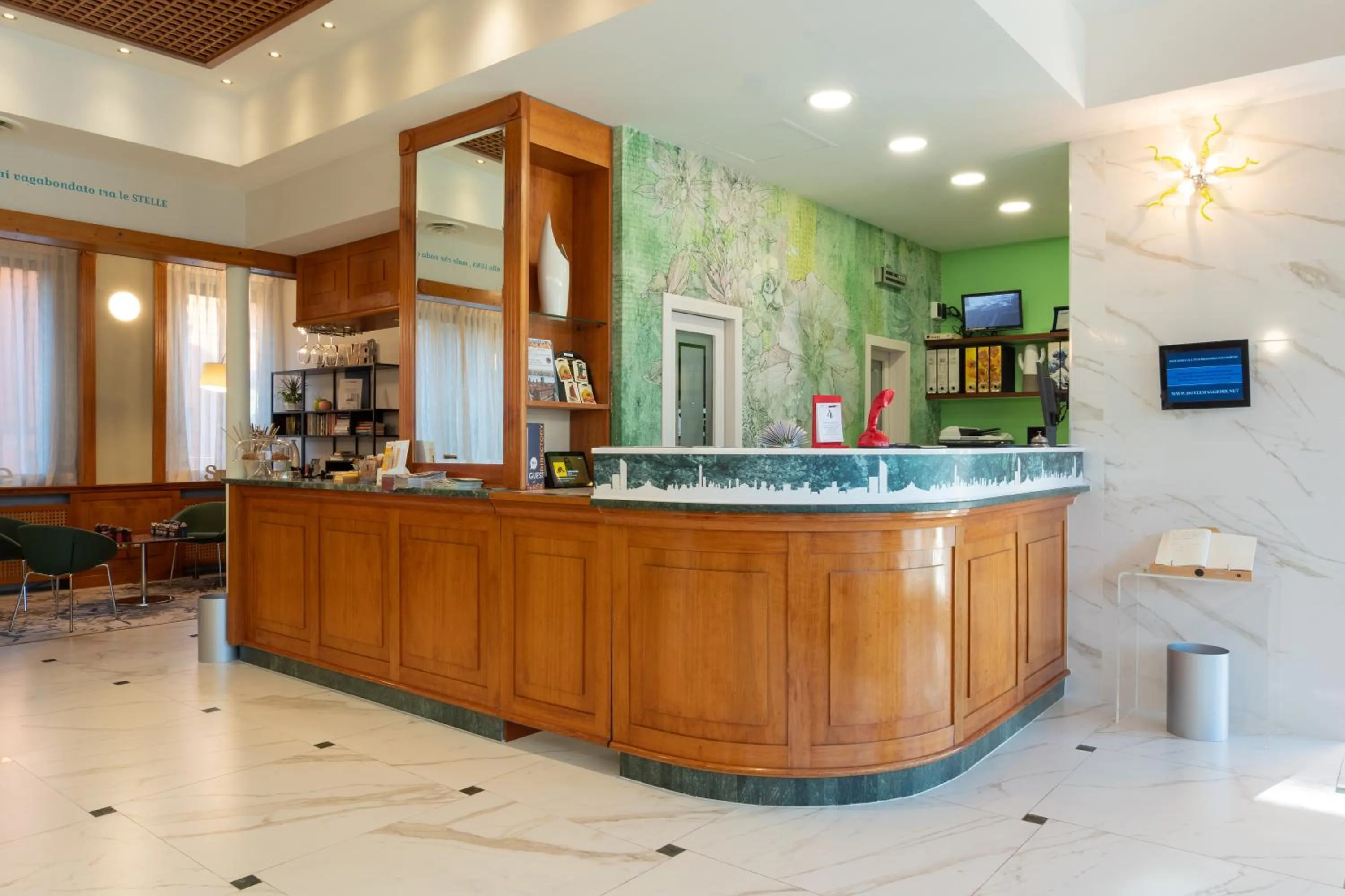 Lobby or reception in Hotel Maggiore
