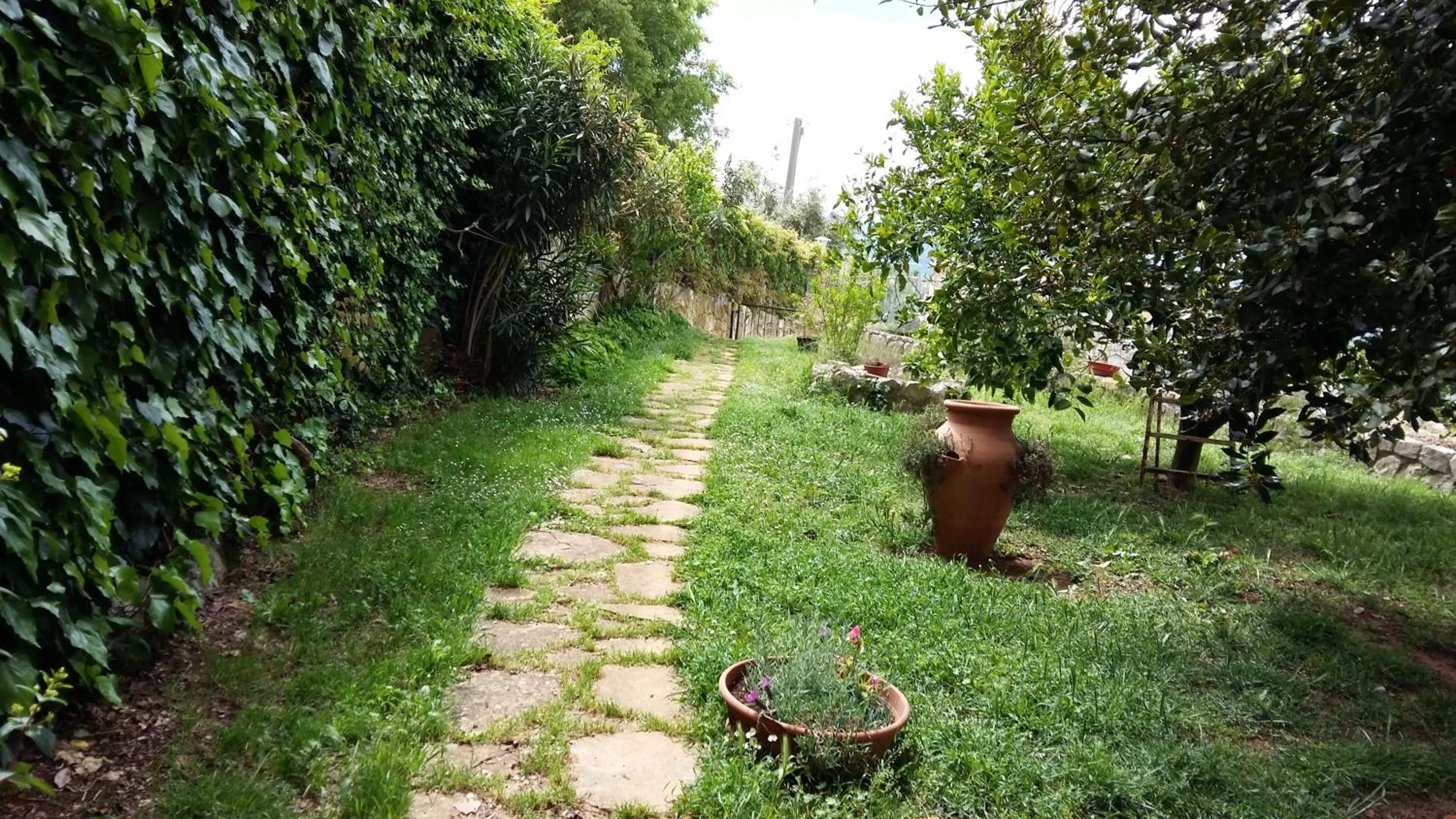 Garden view in B&B La Vecchia Scuola