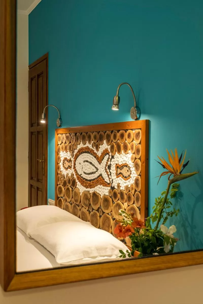 Bed in Aris Boutique Hotel