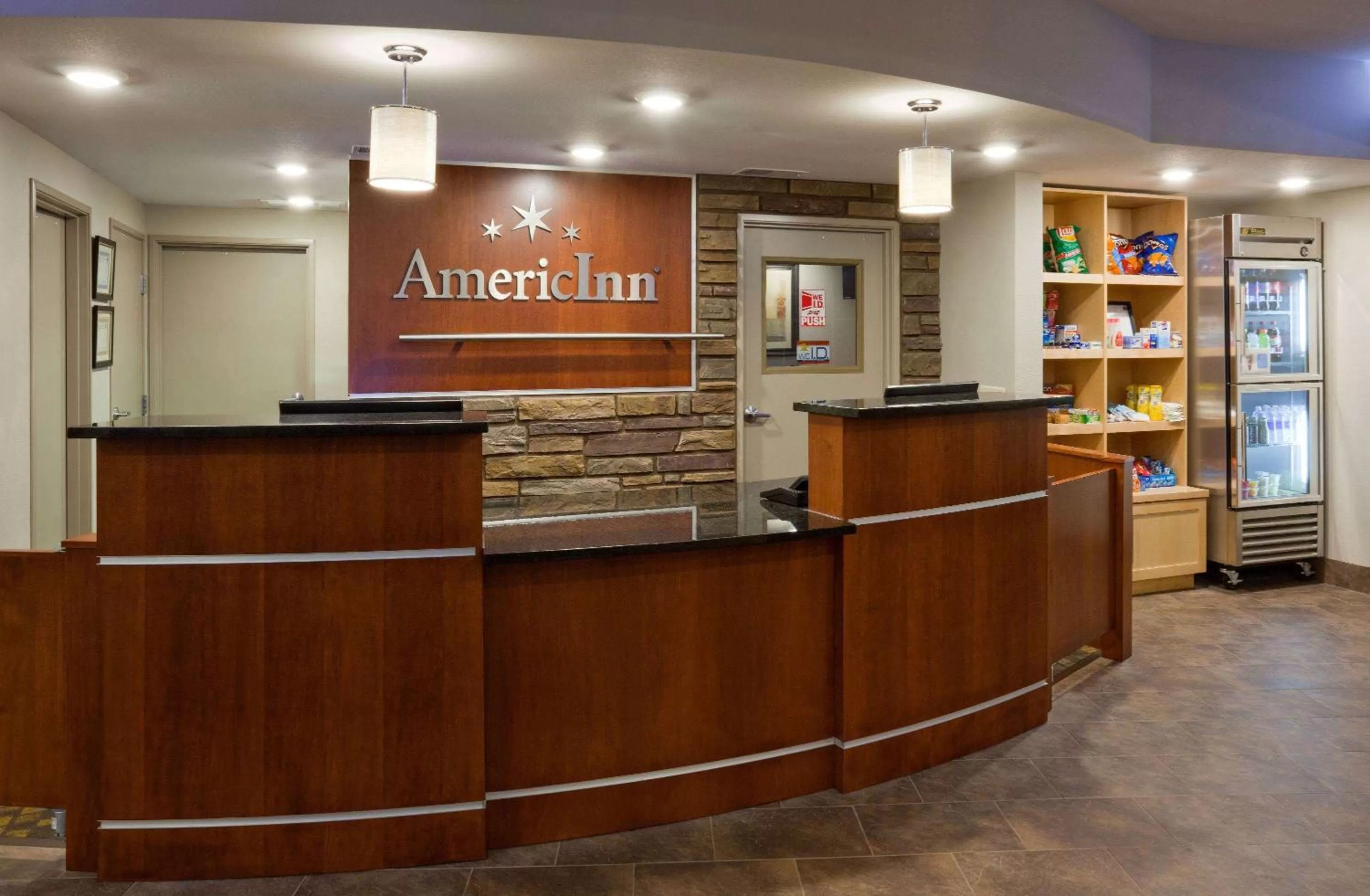 Lobby or reception in AmericInn by Wyndham Hartford SD