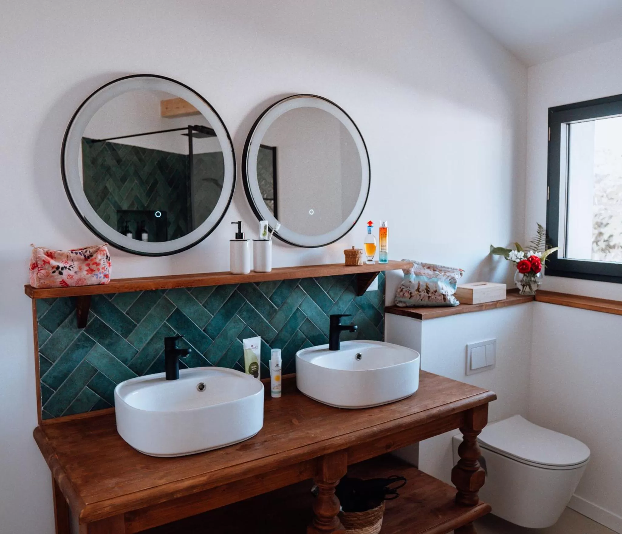 Bathroom in Biarritz Surf Lodge Chambre d'hôtes