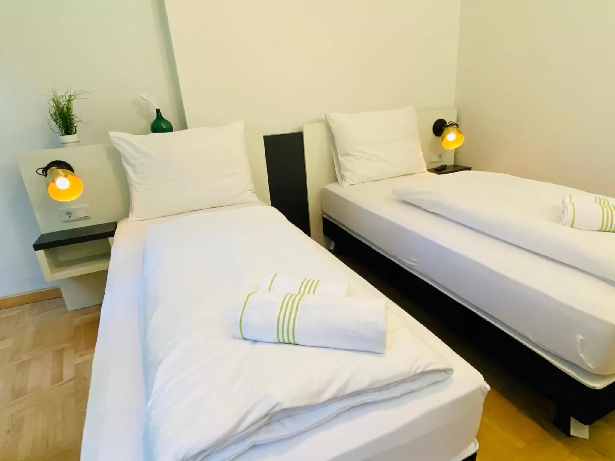 Bed in bestprice Hotel Aachen Hauptbahnhof