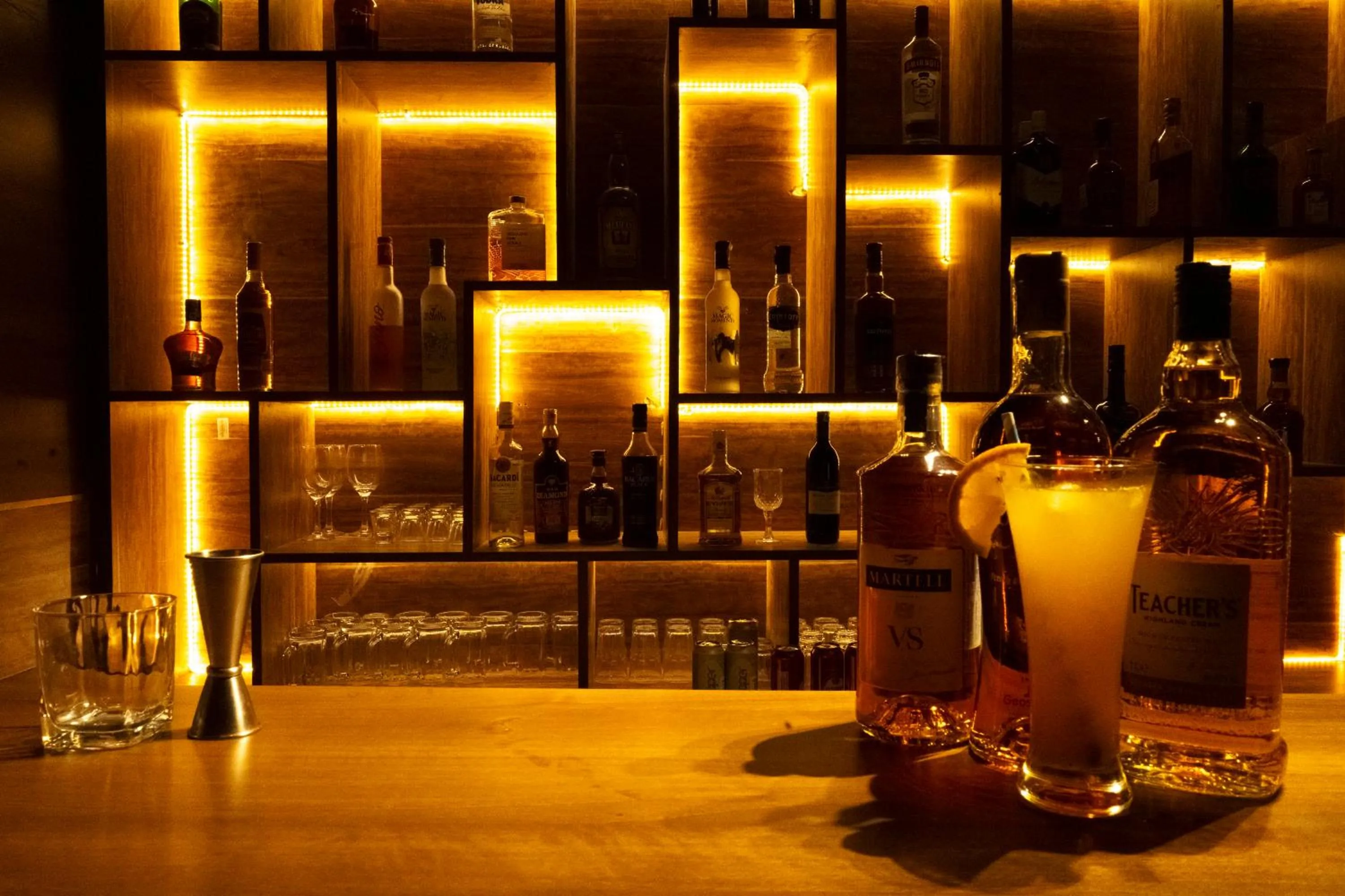 Lounge or bar in Moskva Hotel