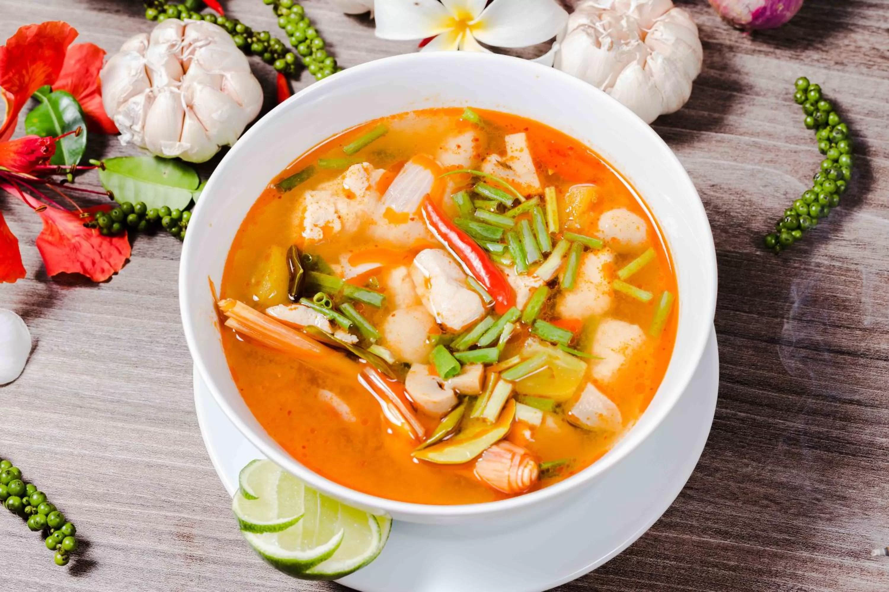 Food close-up in KEP BAY HOTEL & RESORT