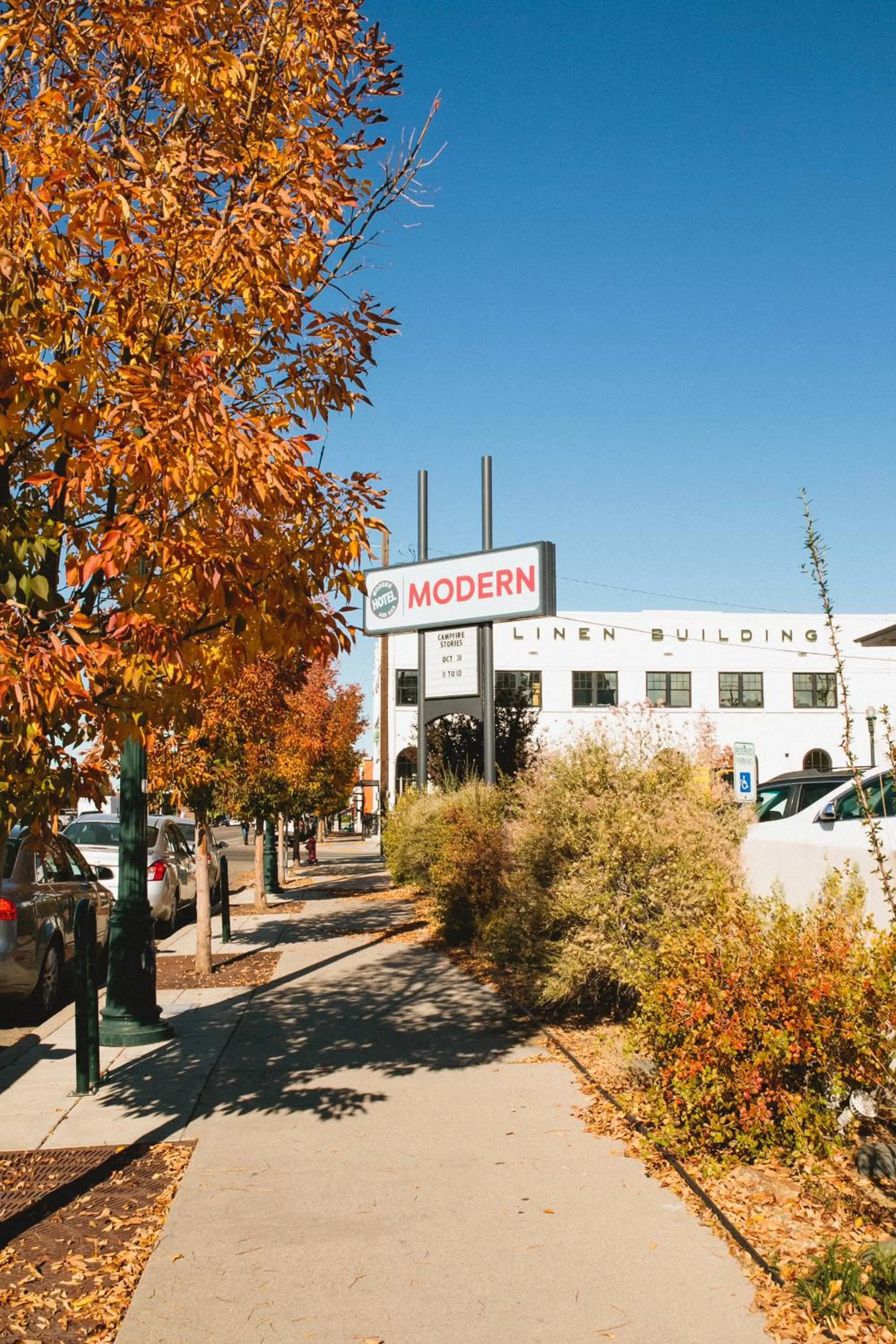 Property building in Modern Hotel