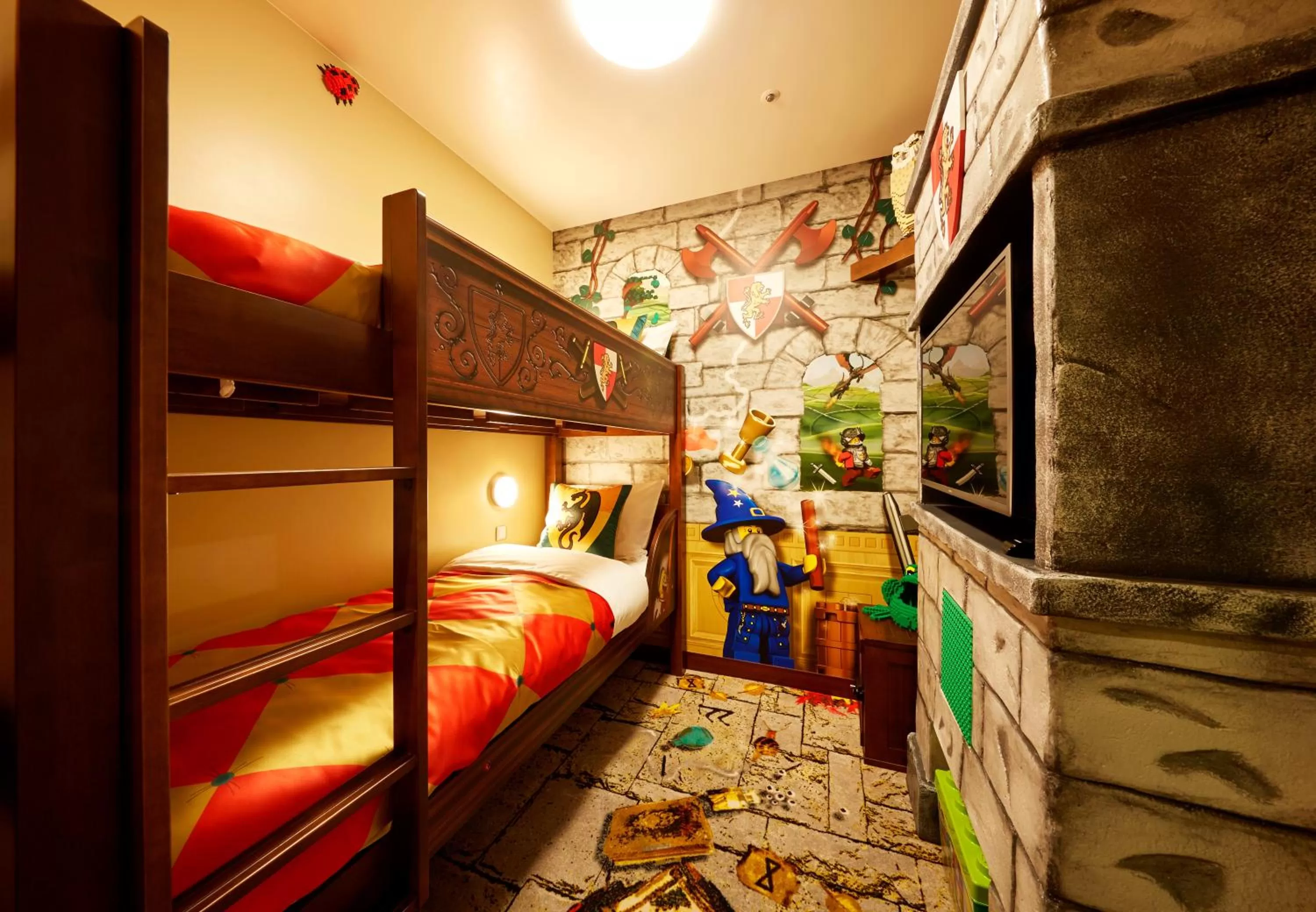 Bed in LEGOLAND Japan Hotel