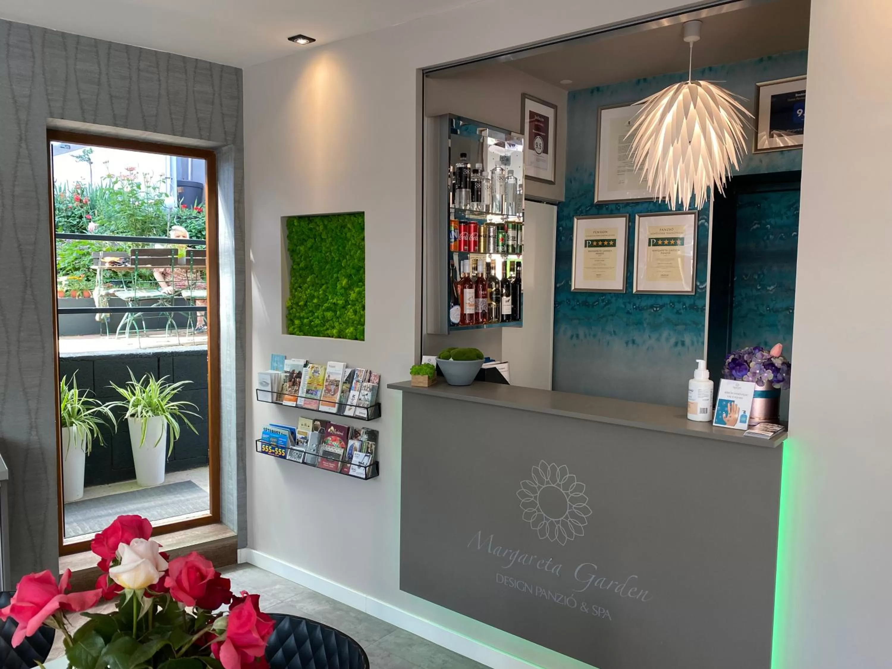 Patio in Margaréta Garden & SPA