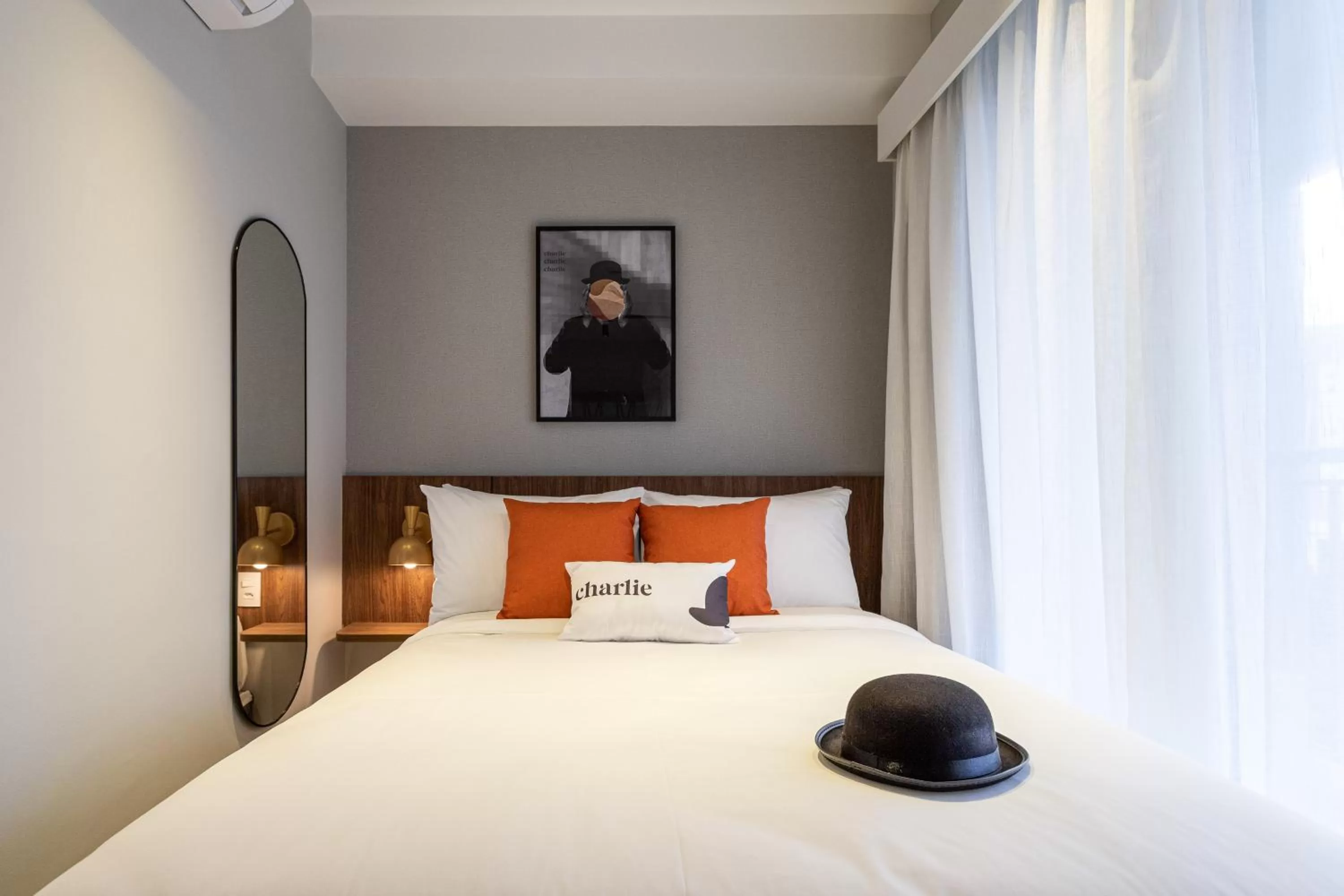 Bed in Charlie Hotel Atmosfera Paulista