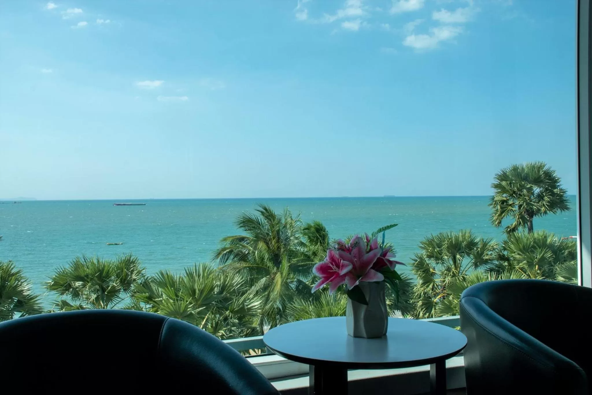 Seating area in The Beach Front Resort, Pattaya