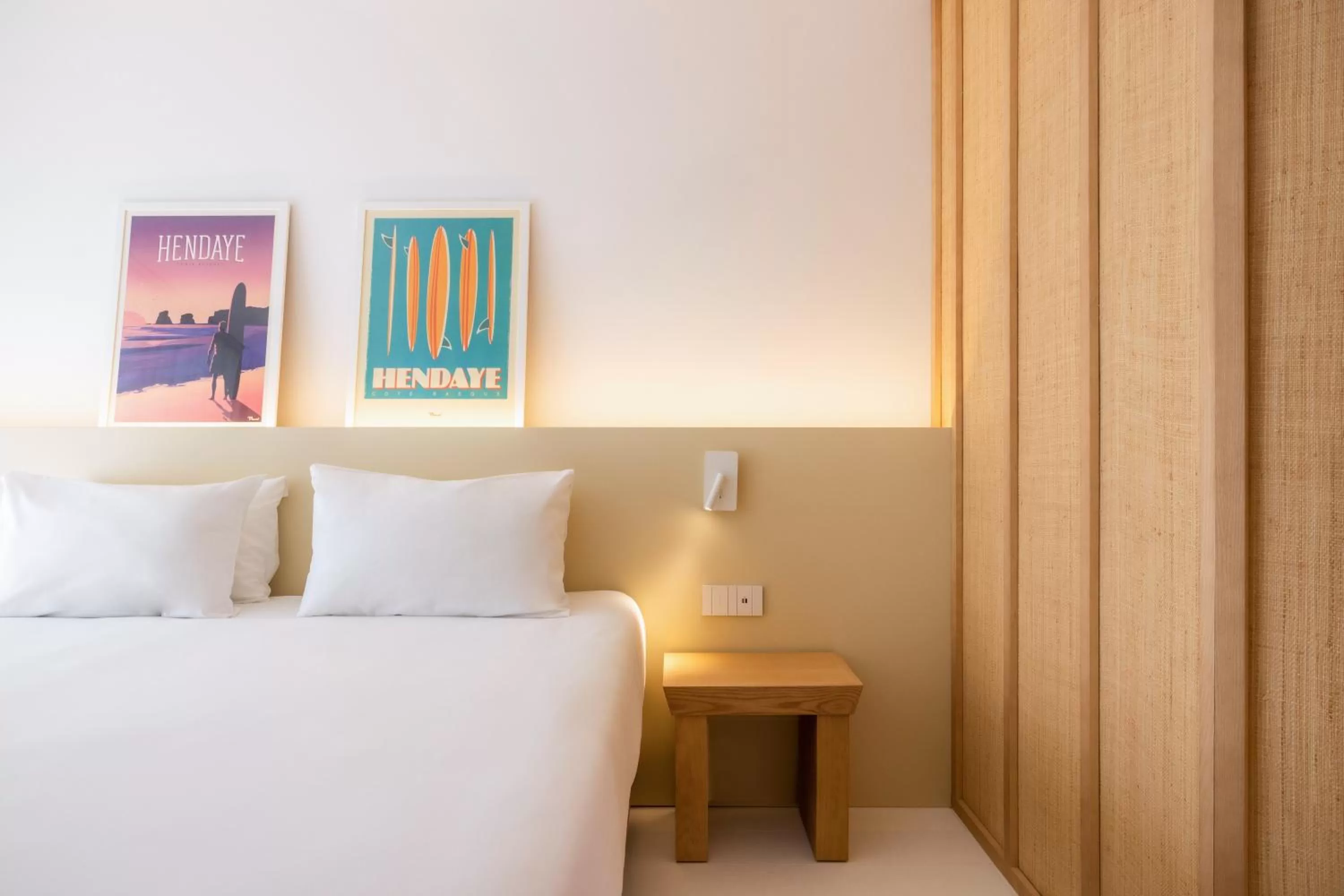 Bed in Hôtel Ibaïa