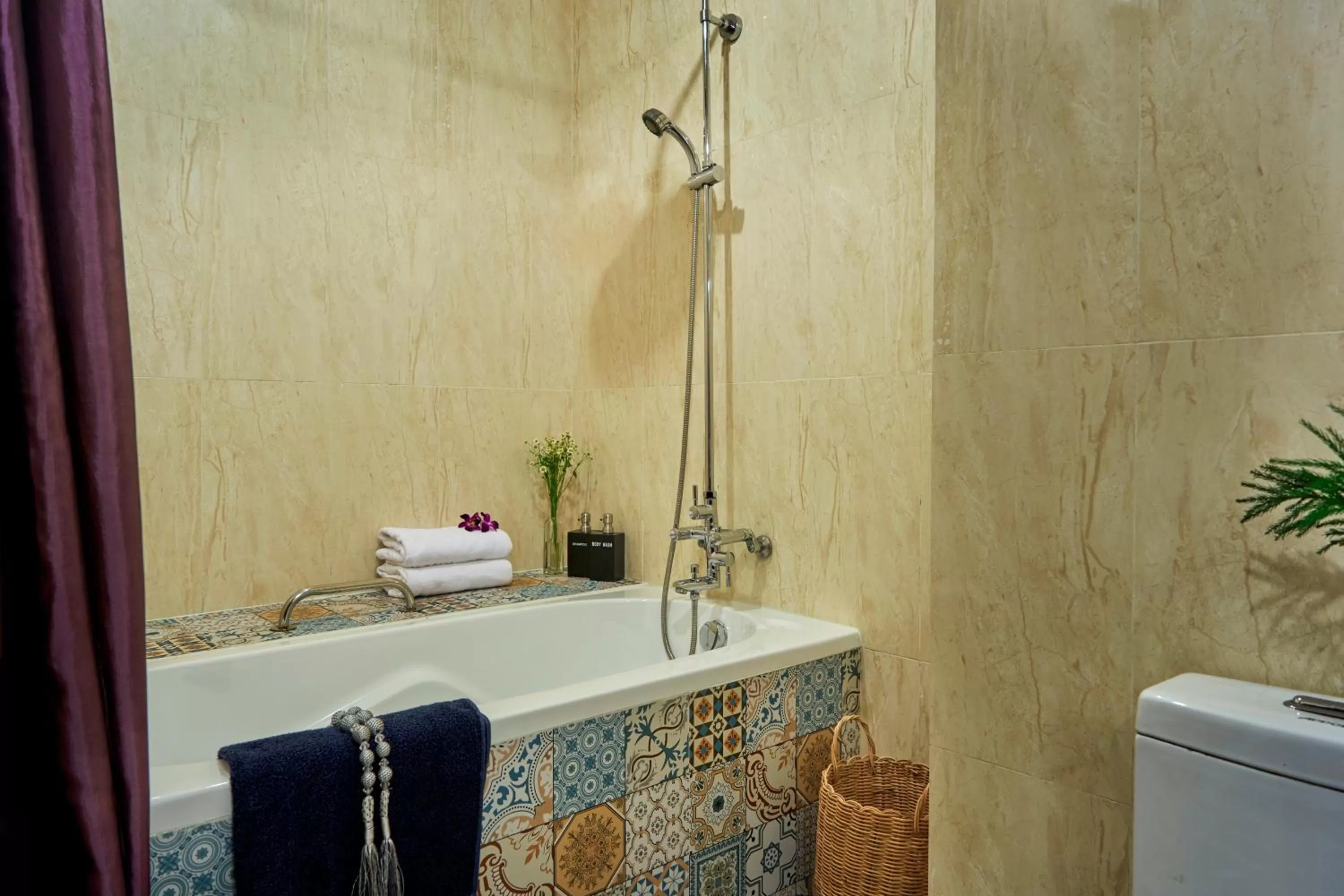 Bathroom in Prostyle Hotel Ho Chi Minh プロスタイルホテルホーチミン