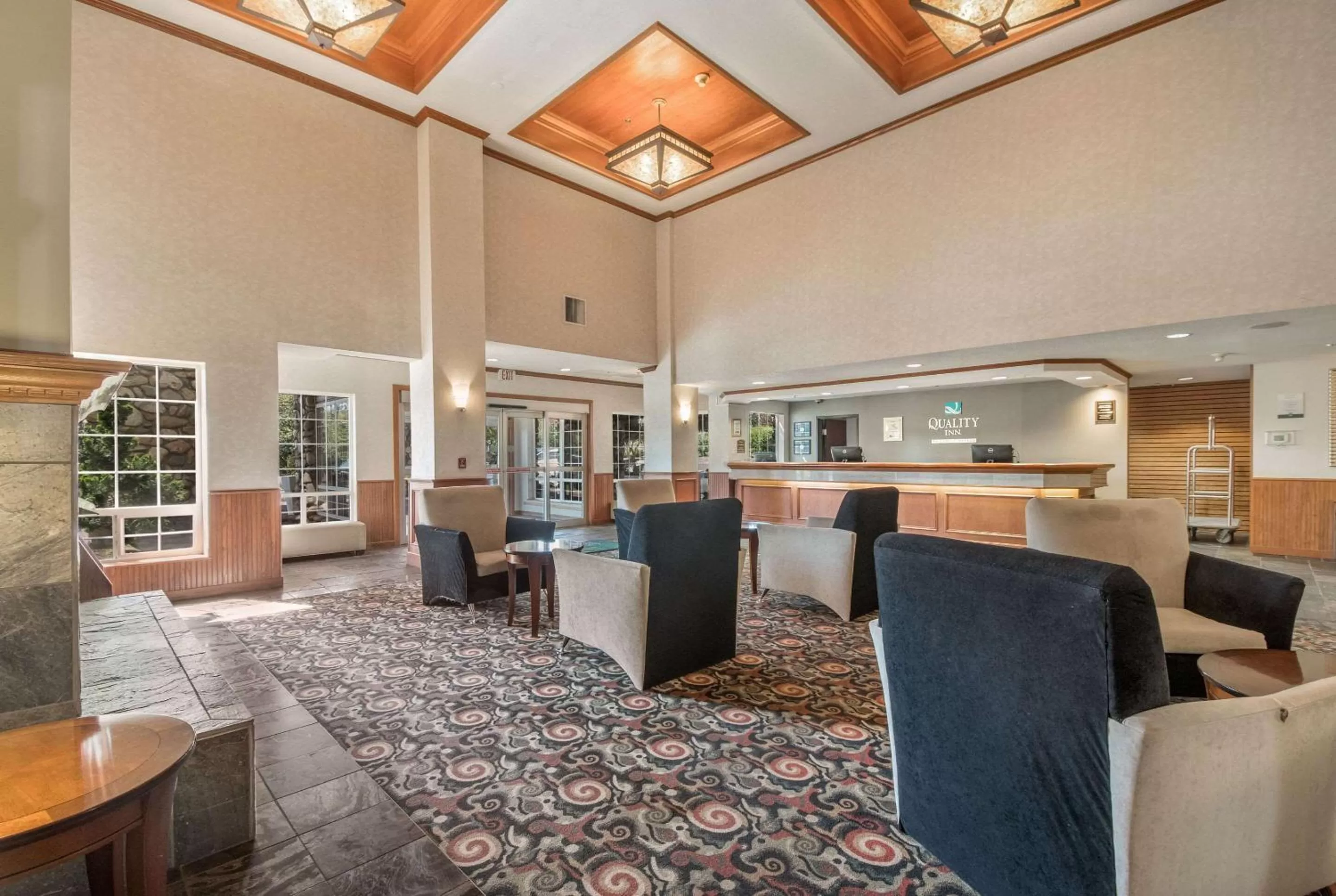 Lobby or reception in Quality Inn