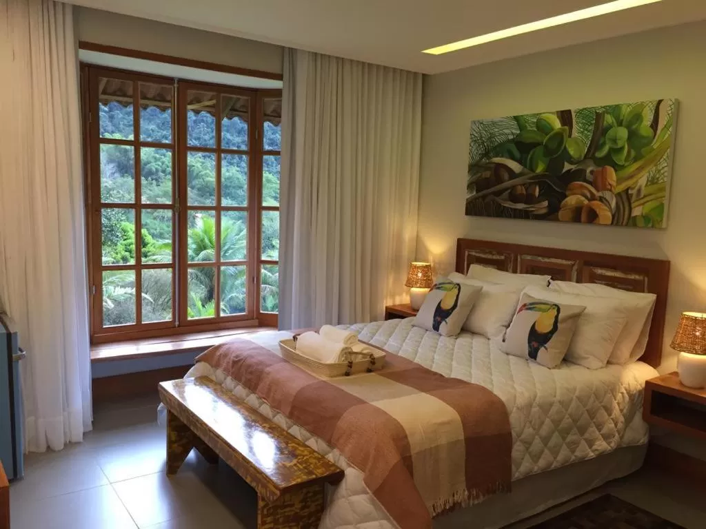 Photo of the whole room, Bed in Pousada Vila do Loro