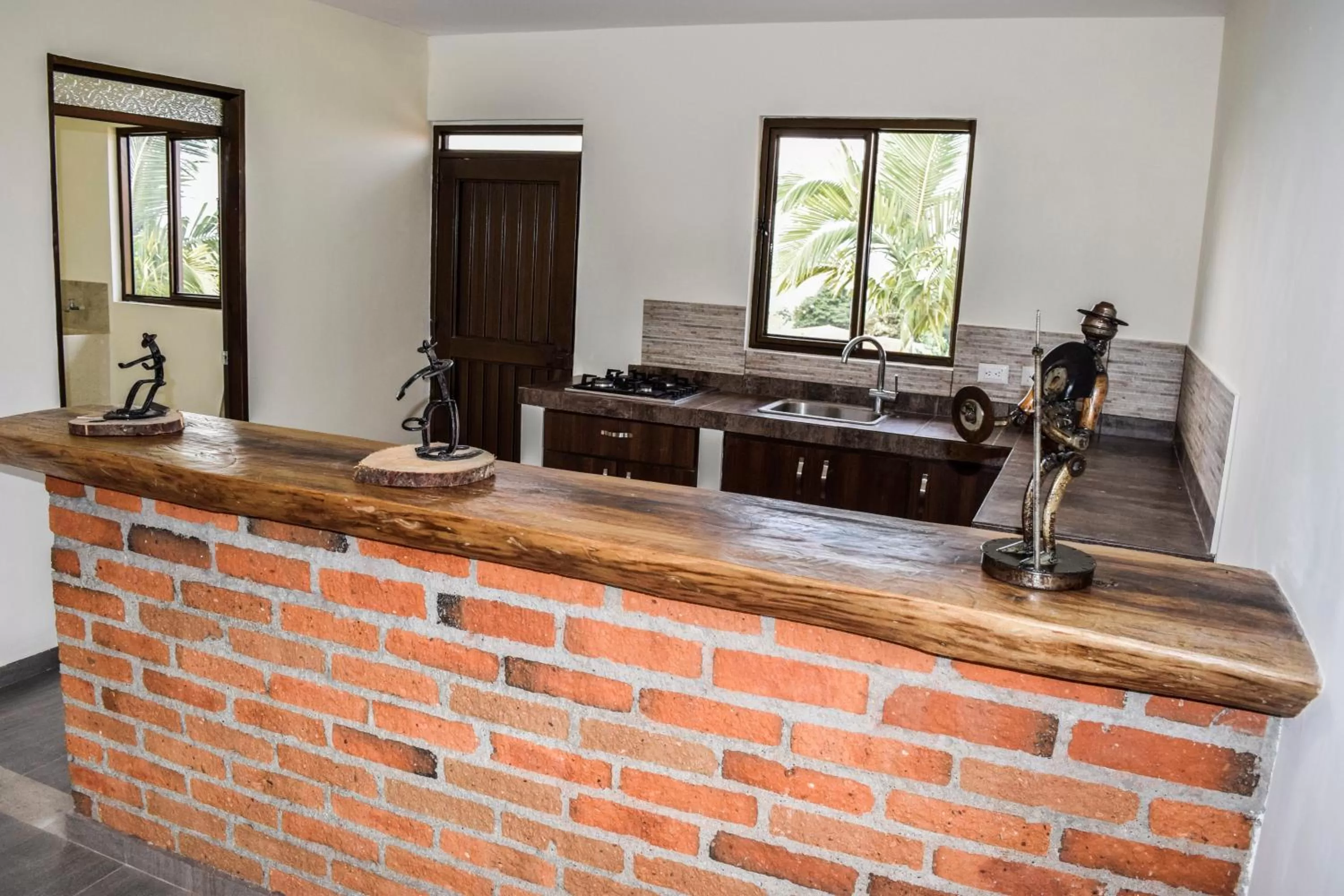 Kitchen or kitchenette in La Victoria Hotel Campestre