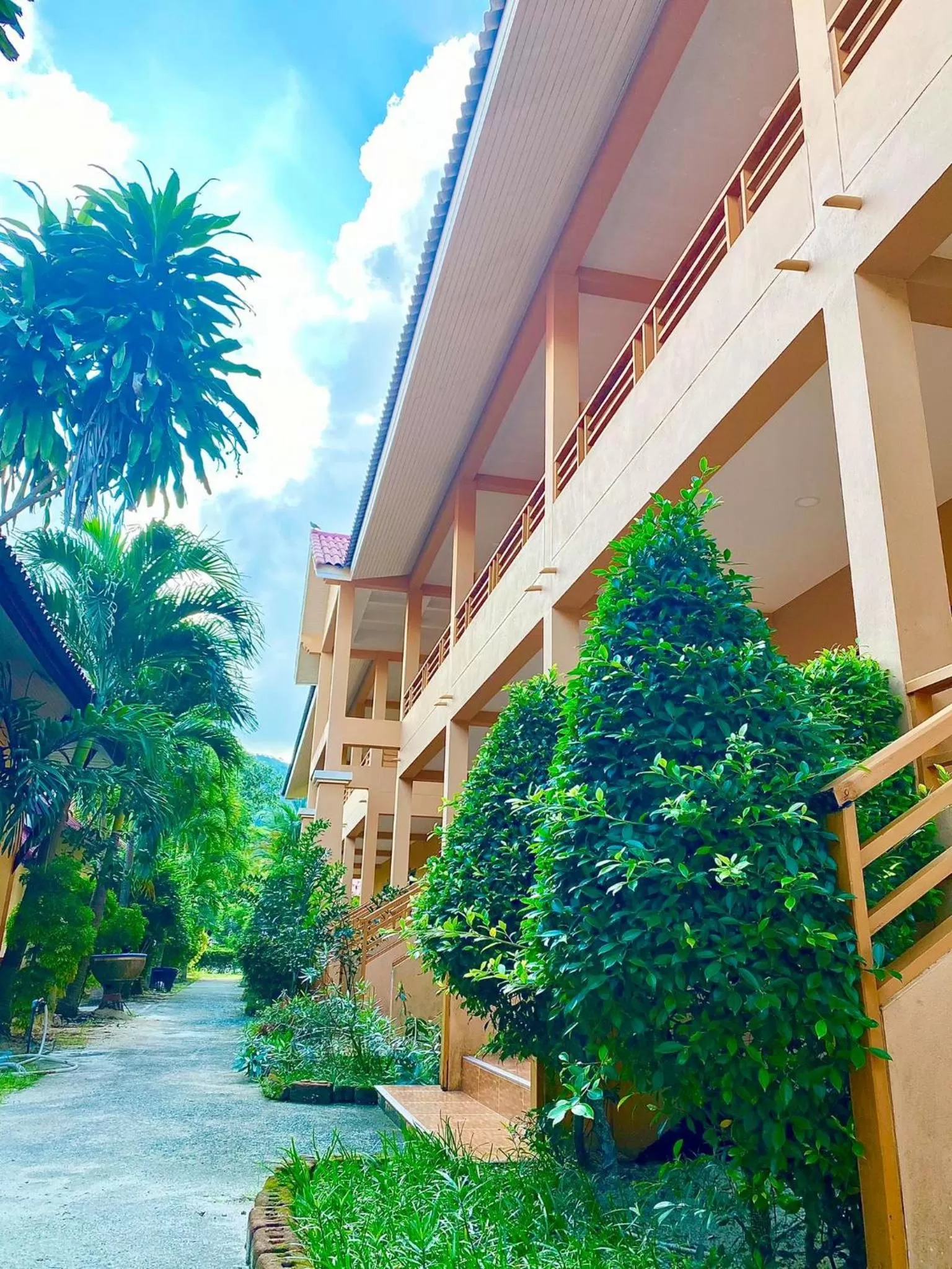 Property building in Kaibae Hut Resort