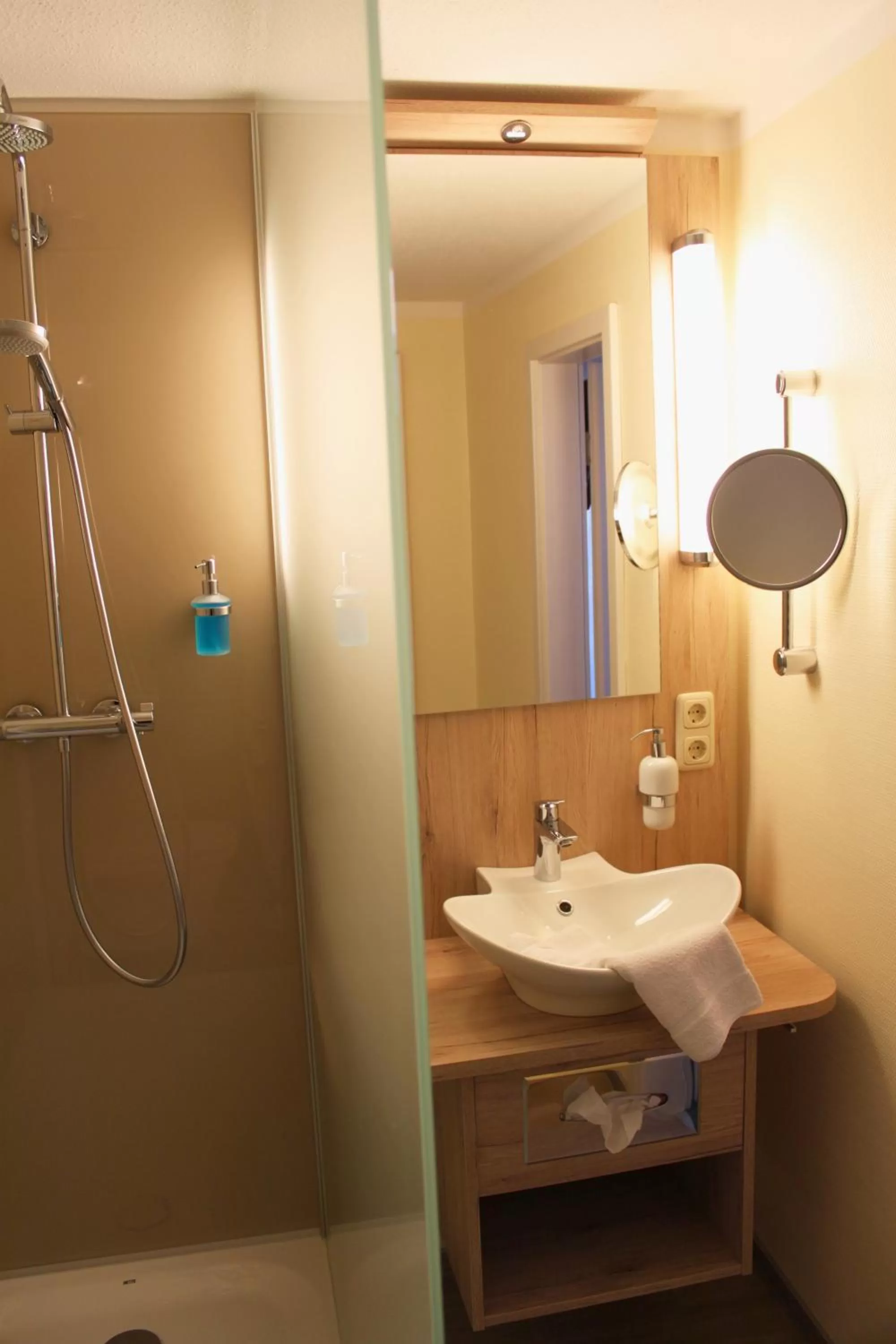 Shower in Hotel Villa Elisabeth