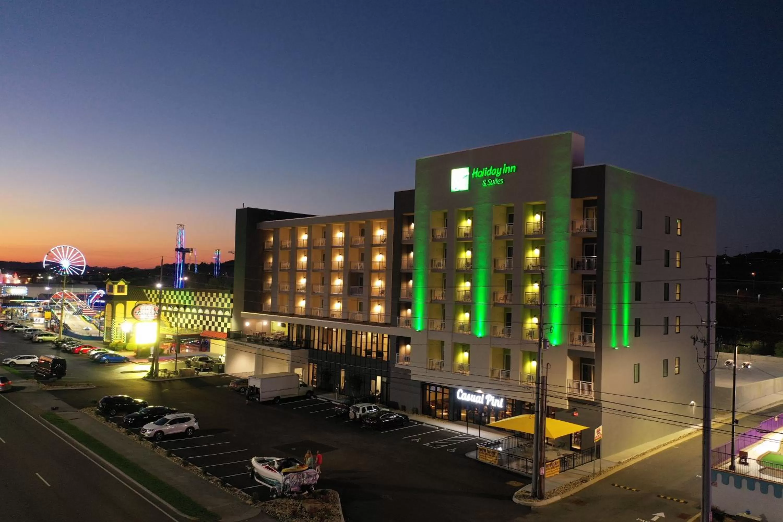 Property building in Holiday Inn & Suites Pigeon Forge Convention Center by IHG
