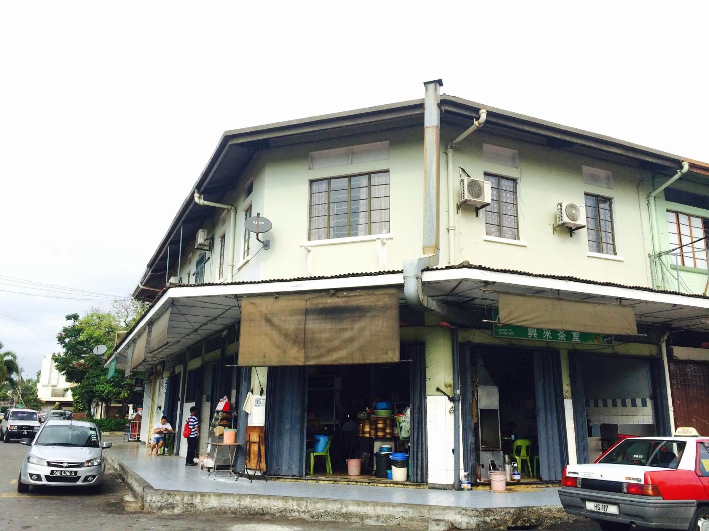 Facade/entrance in Hin Loi Guesthouse