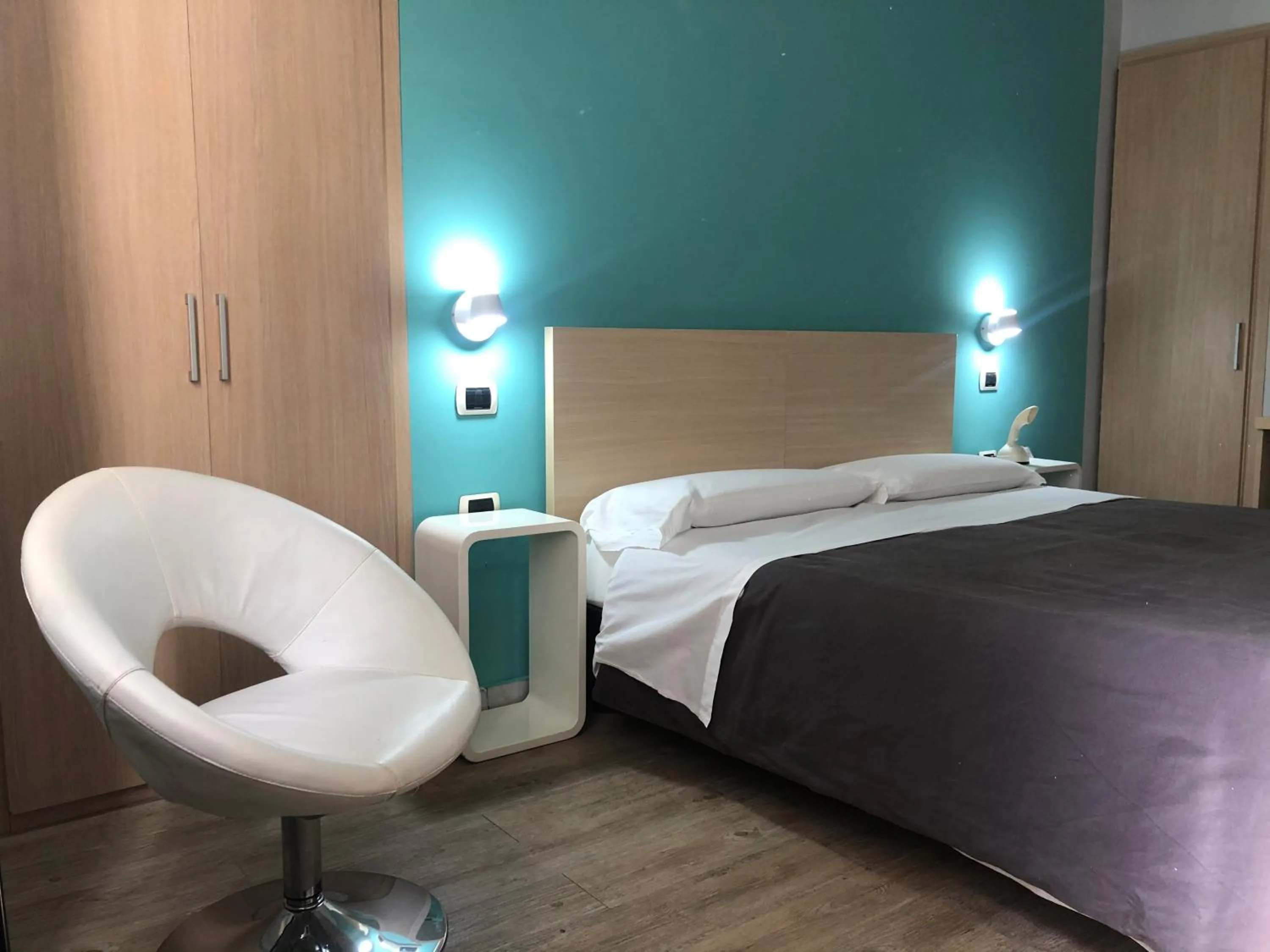 Bed in H Rooms boutique Hotel