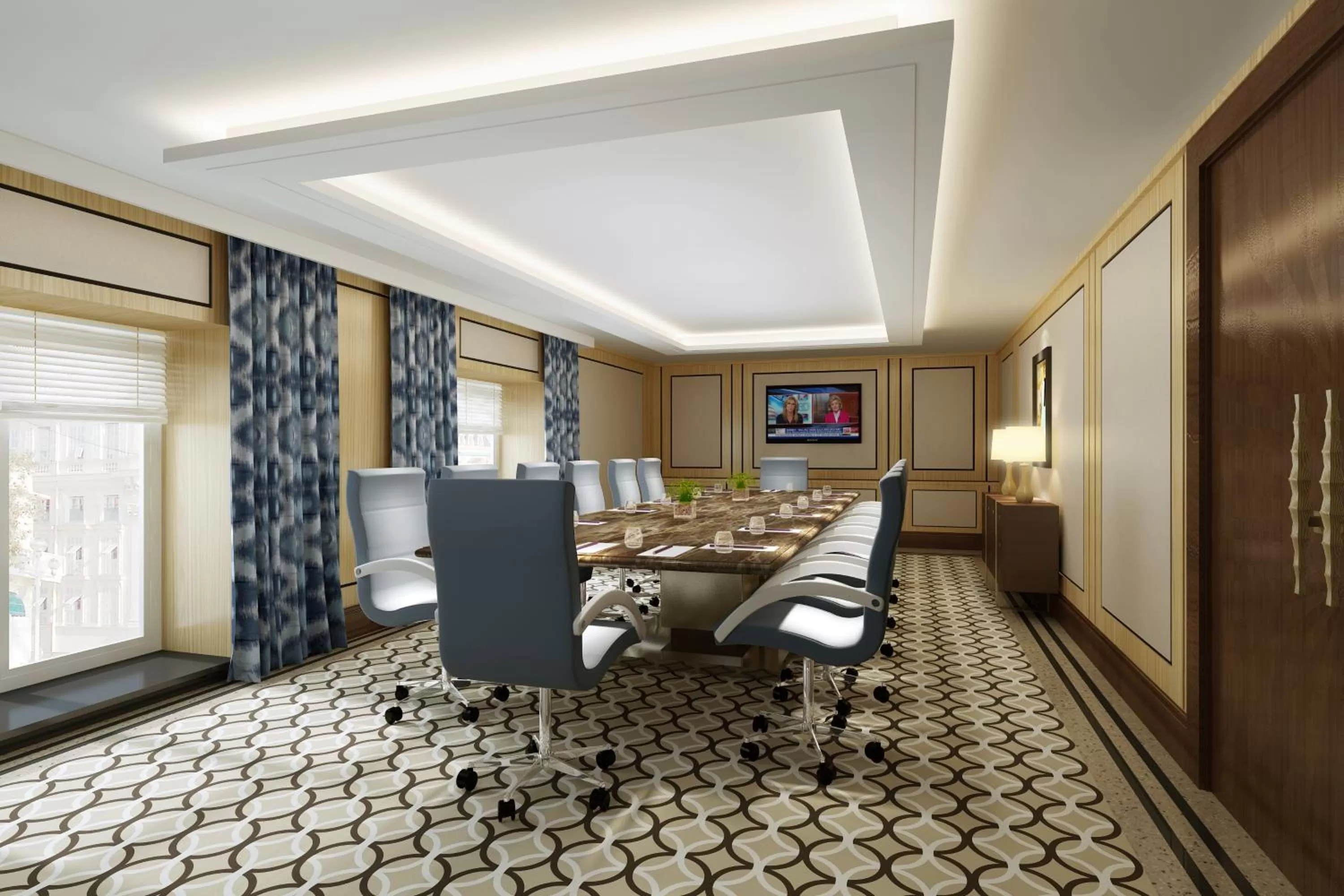 Meeting/conference room in Grand Hotel Kempinski Riga