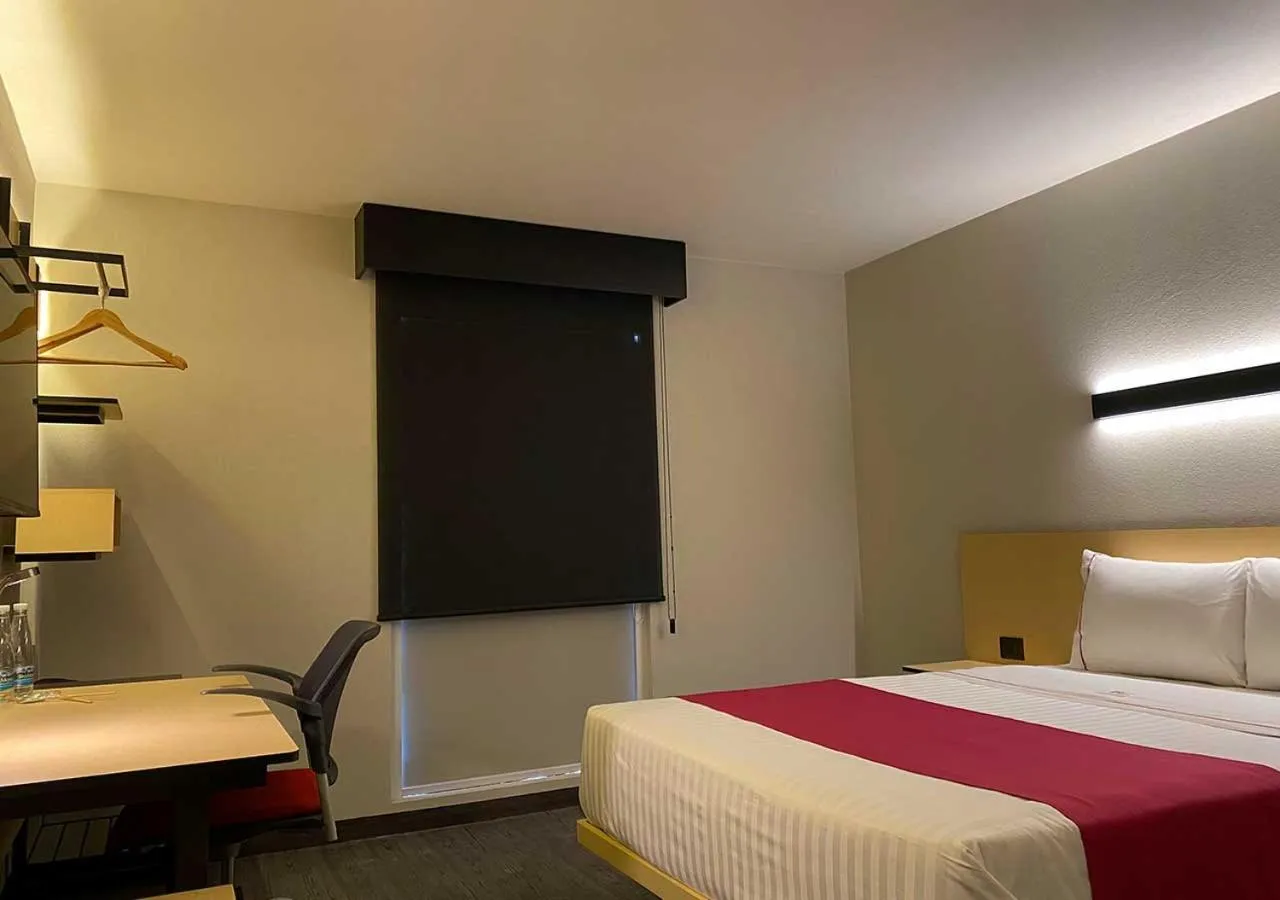 Bed in Hotel MX mas cuautitlan Izcalli, Trademark by Wyndham