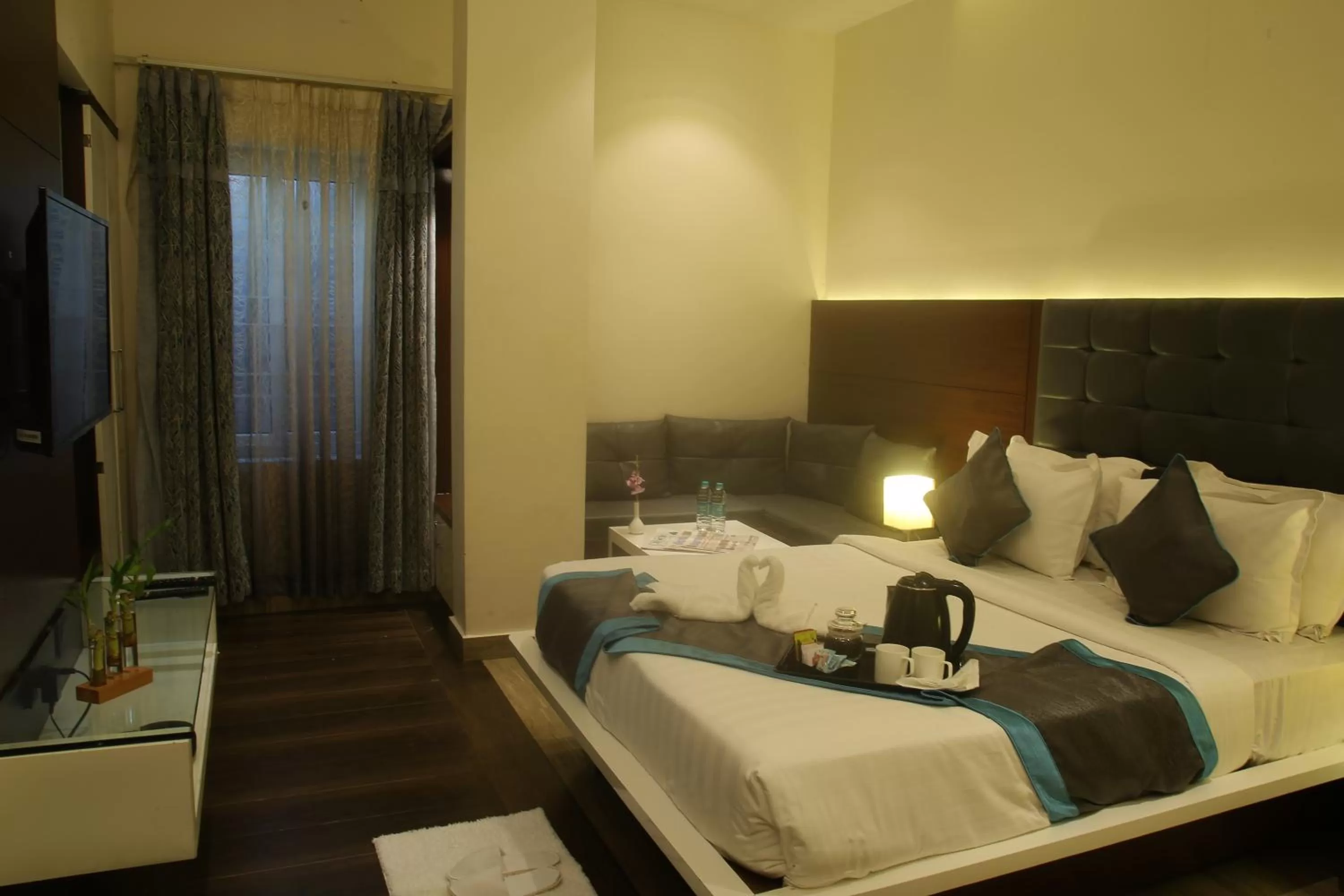 Bed in PARK SIGNATURE HOTELS - Royal Benza