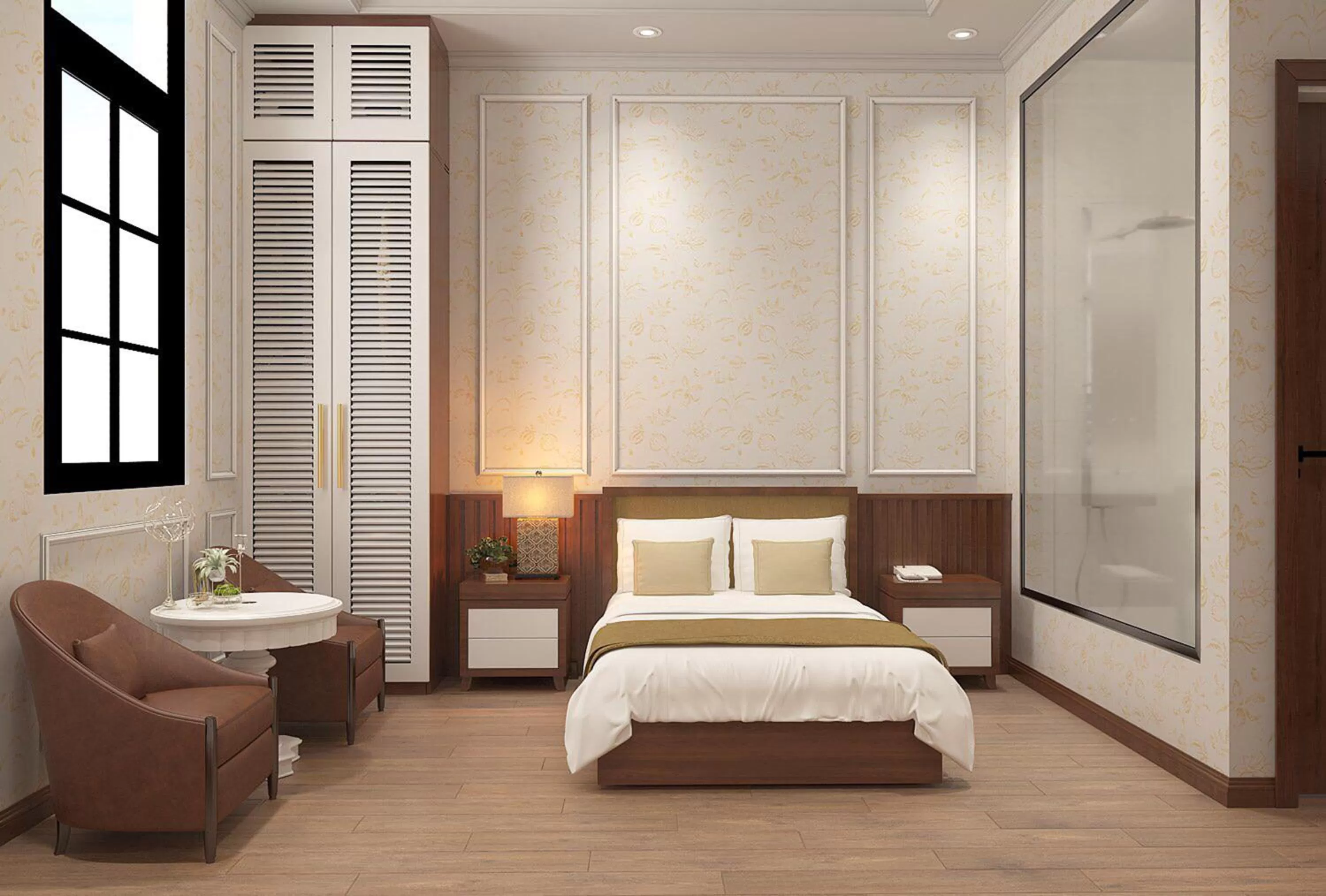 Bedroom, Bed in Halong Lavender Hotel