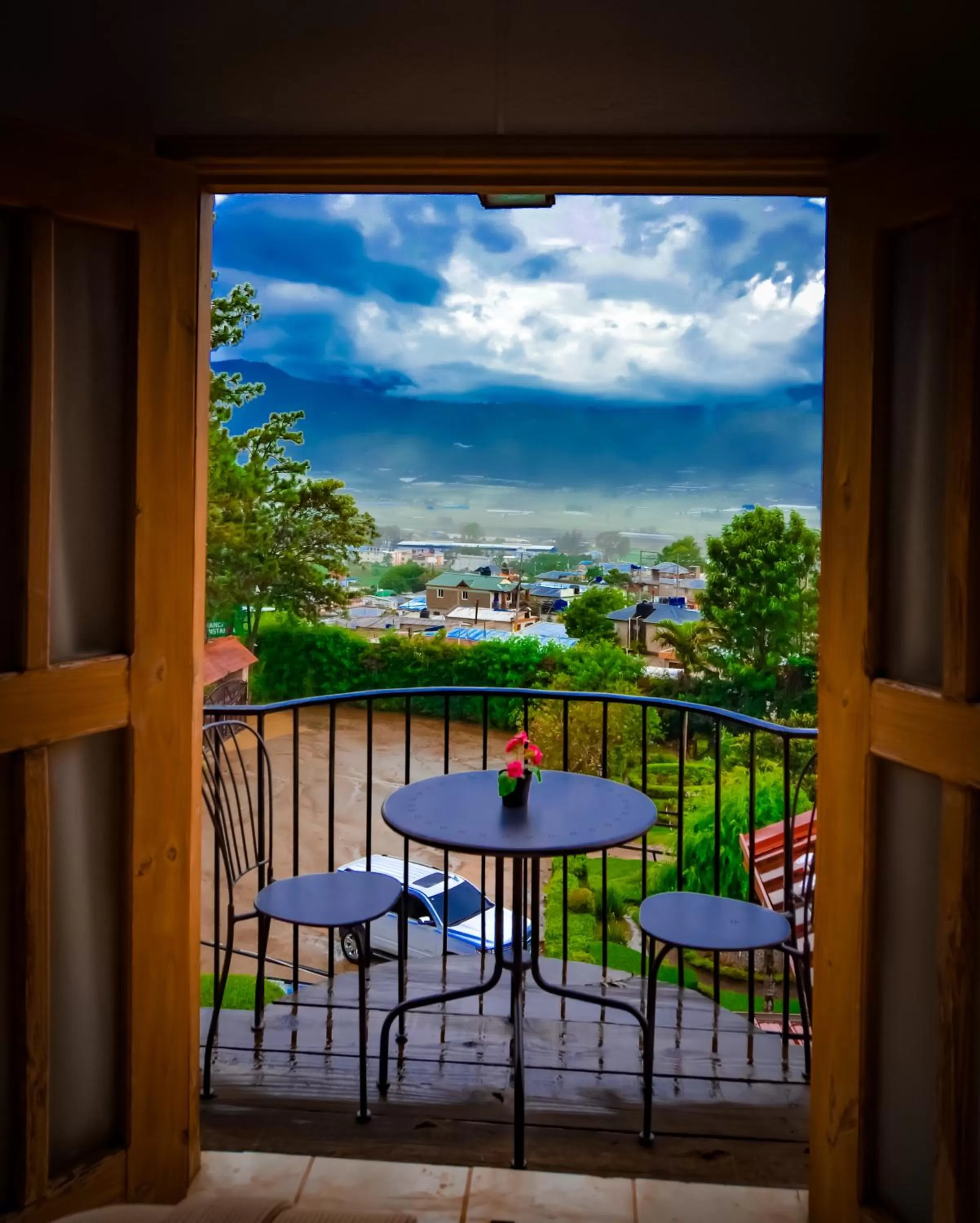 Balcony/Terrace in Hotel Rancho Constanza & Cabañas de la Montaña