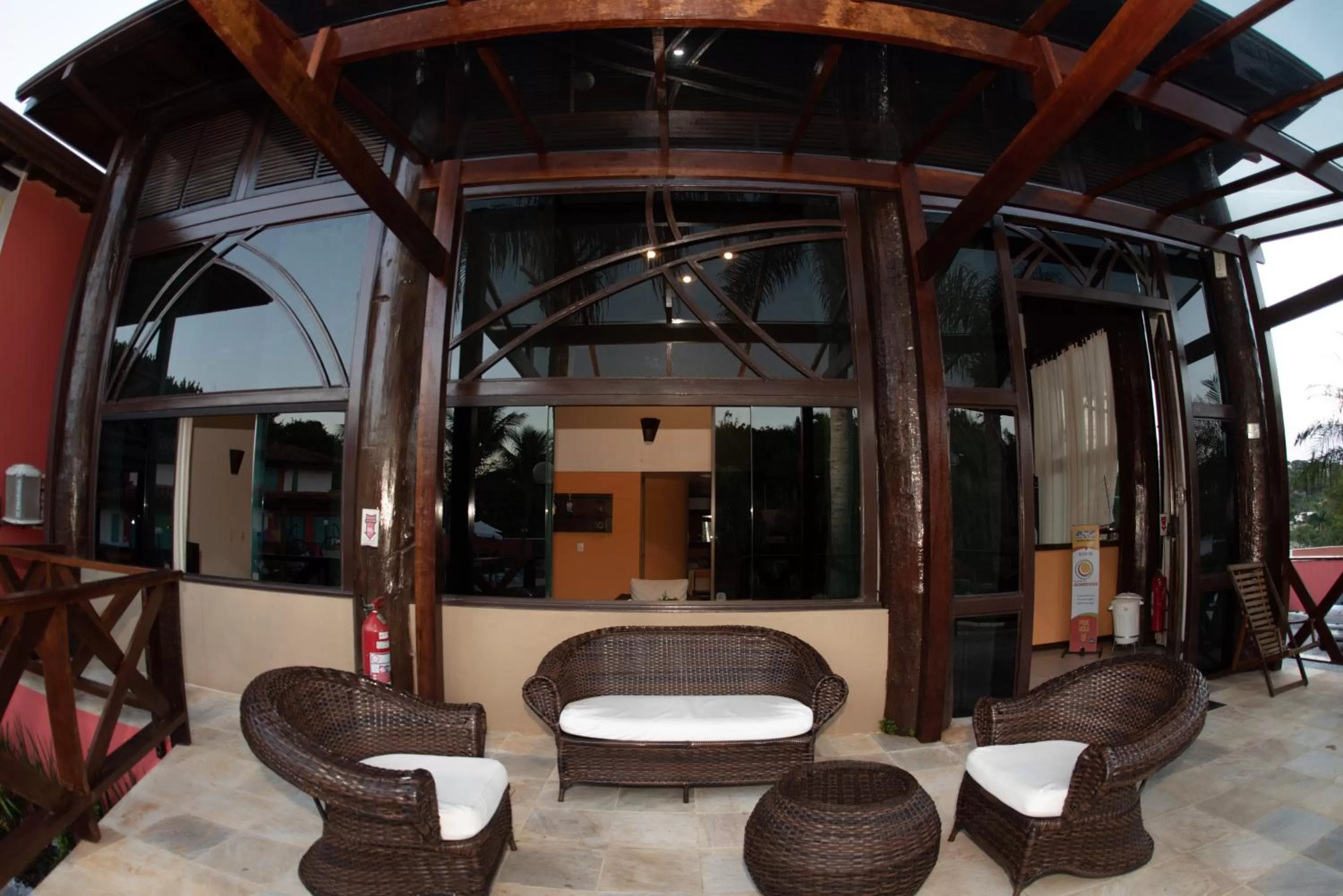 Living room in Pousada dos Guardiões