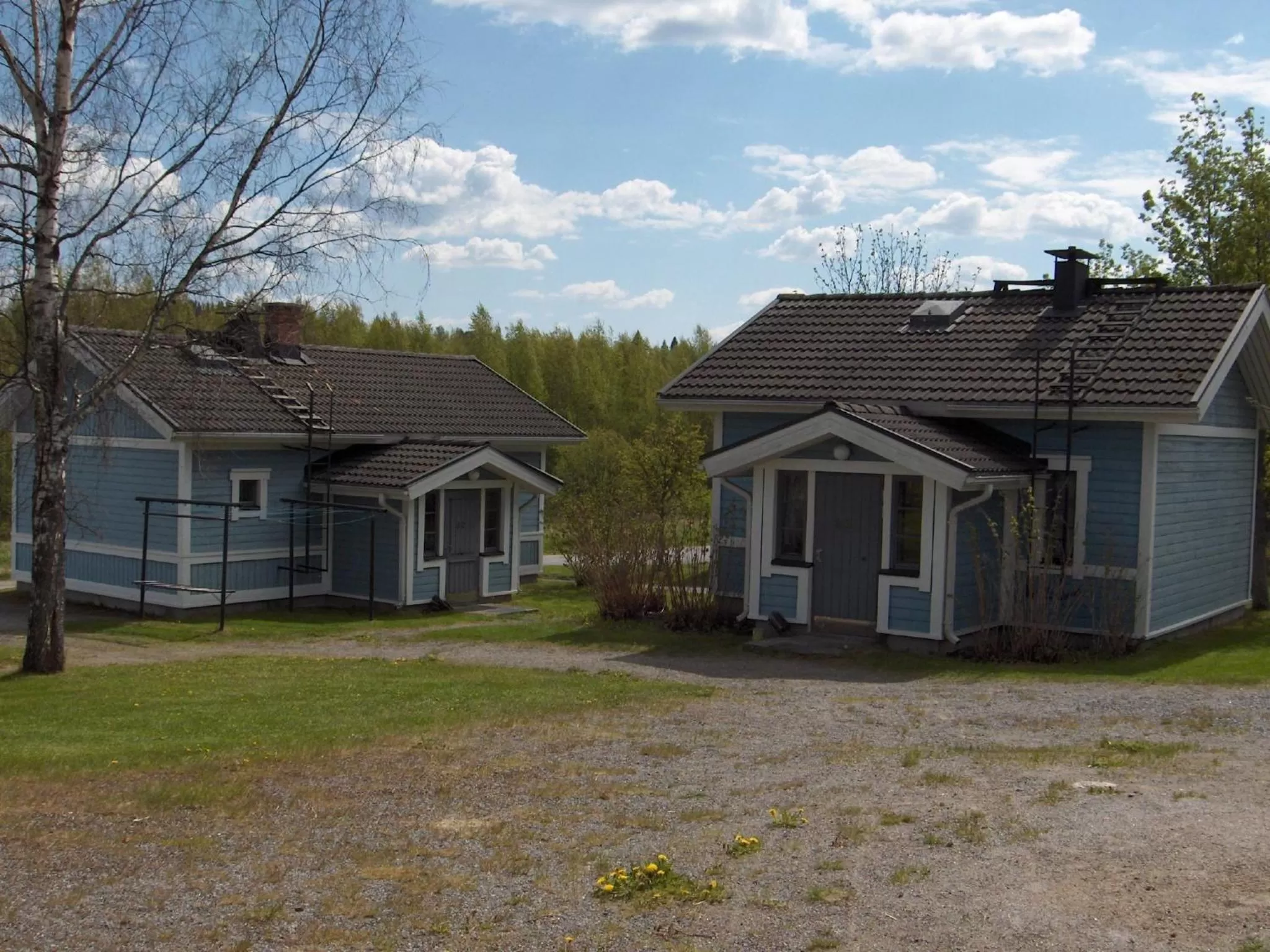 Facade/entrance in Visulahti Cottages
