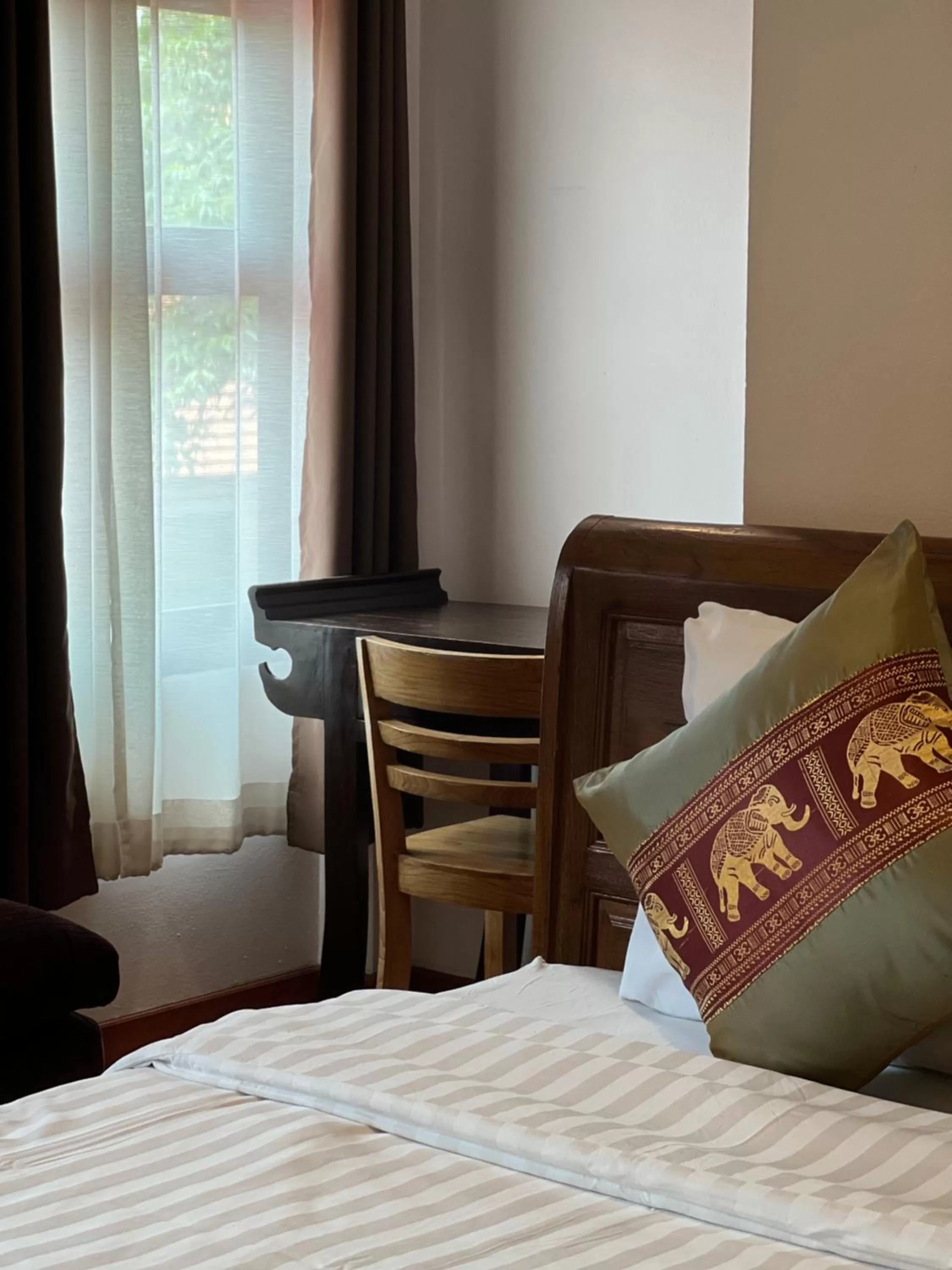 Bed in Pha Thai House