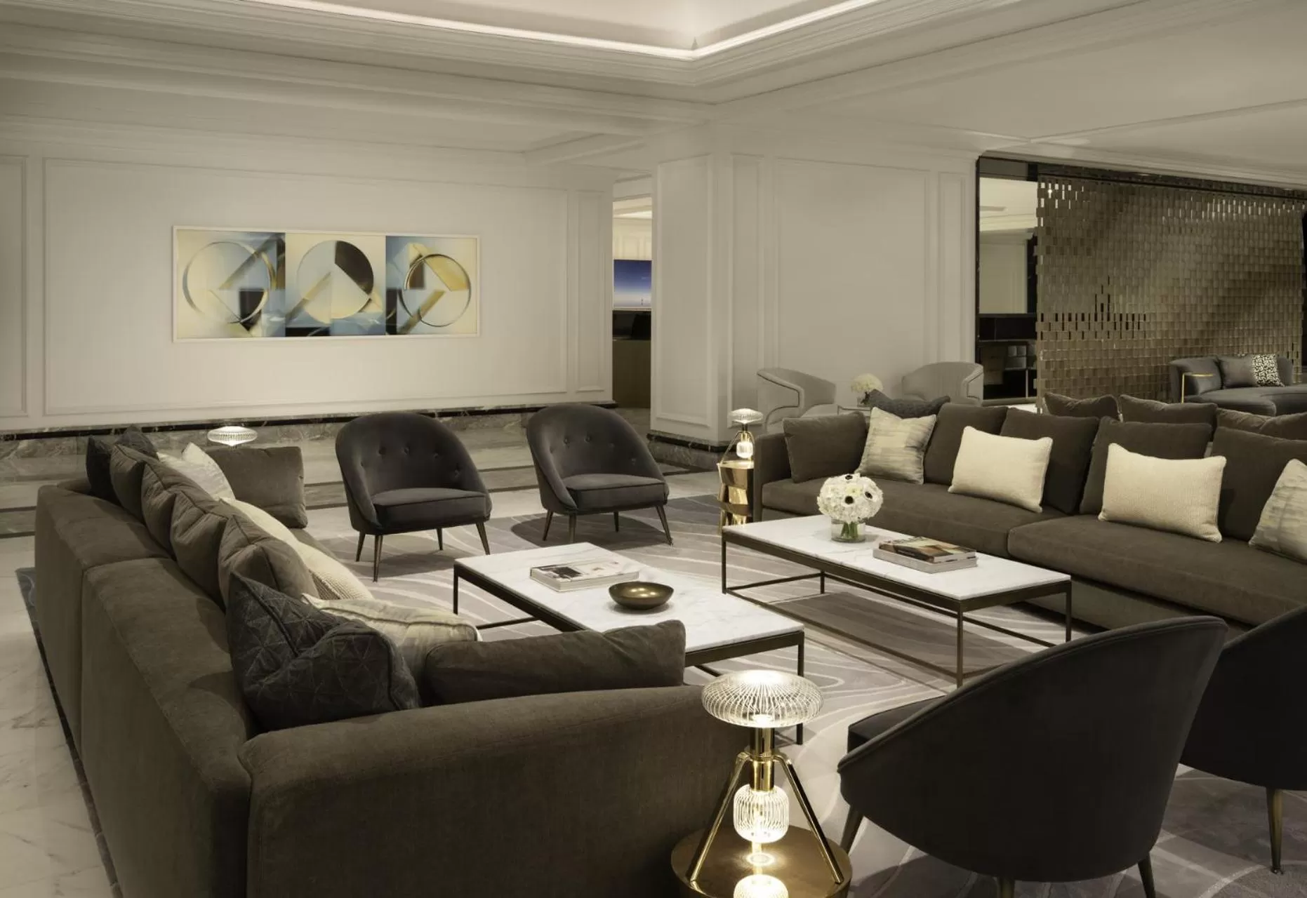 Lobby or reception in Four Seasons Chicago