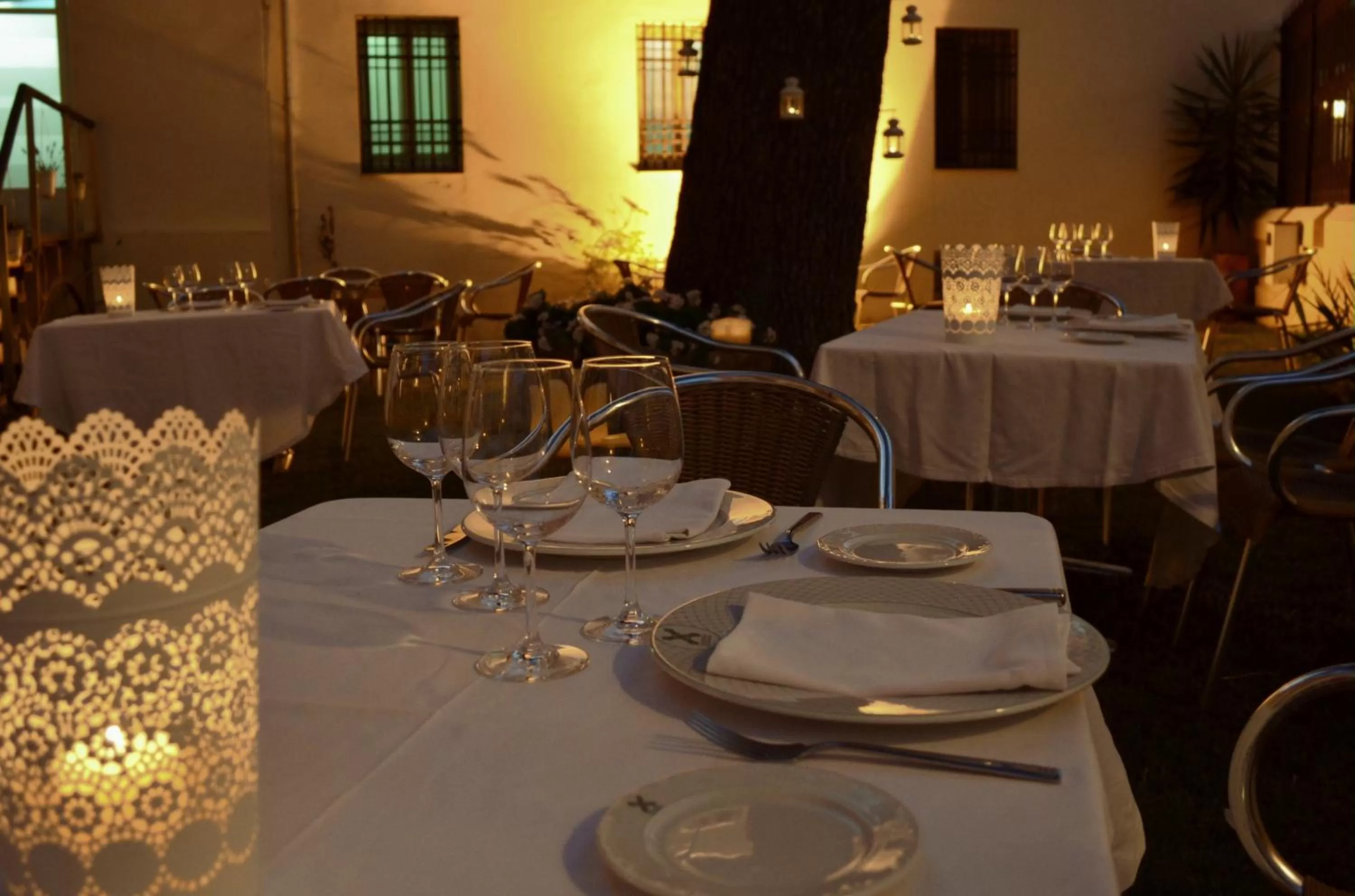 Restaurant/places to eat in Hotel Mirador de Llerena