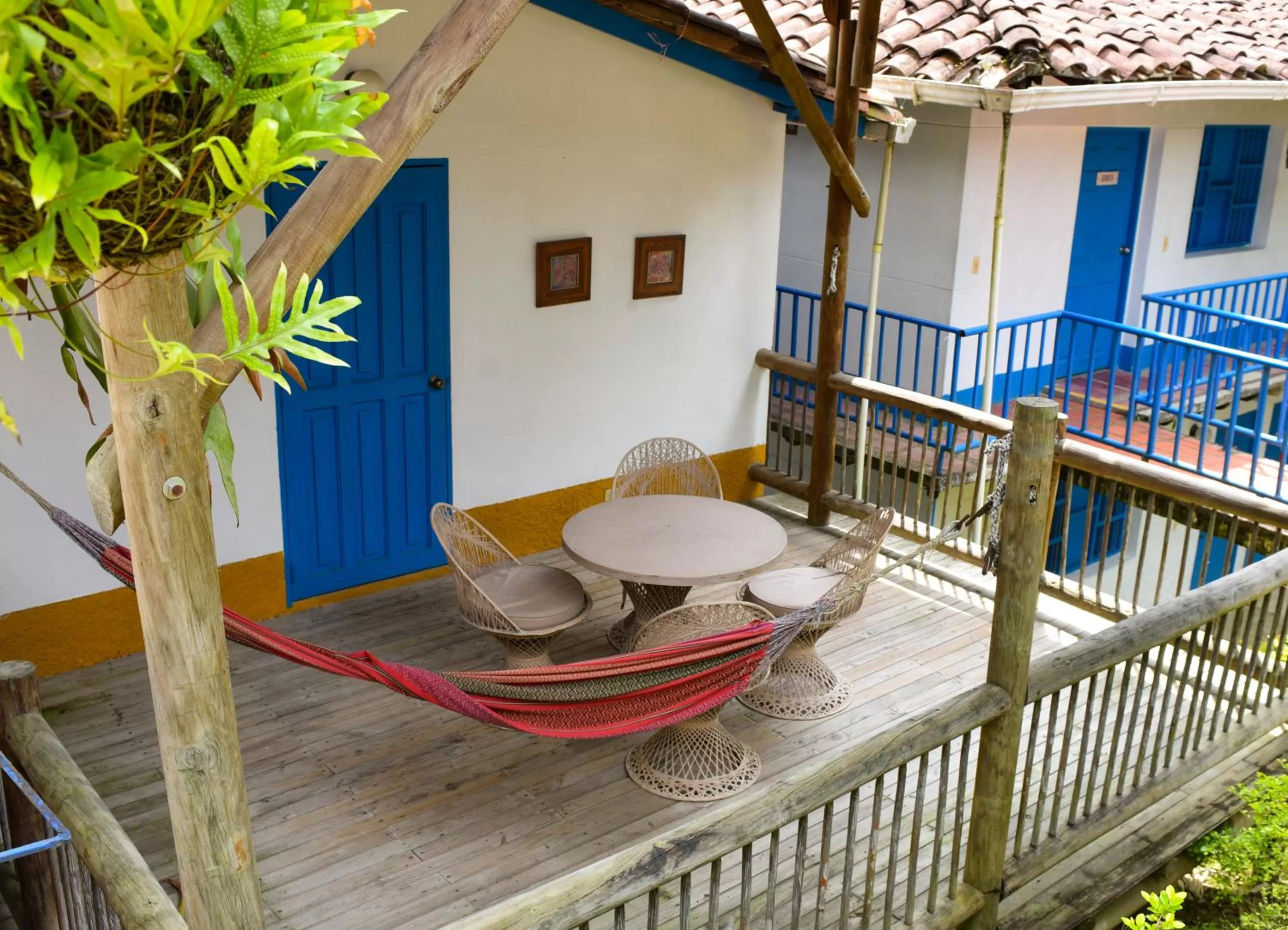 Balcony/Terrace in Hotel Hacienda la Bonita