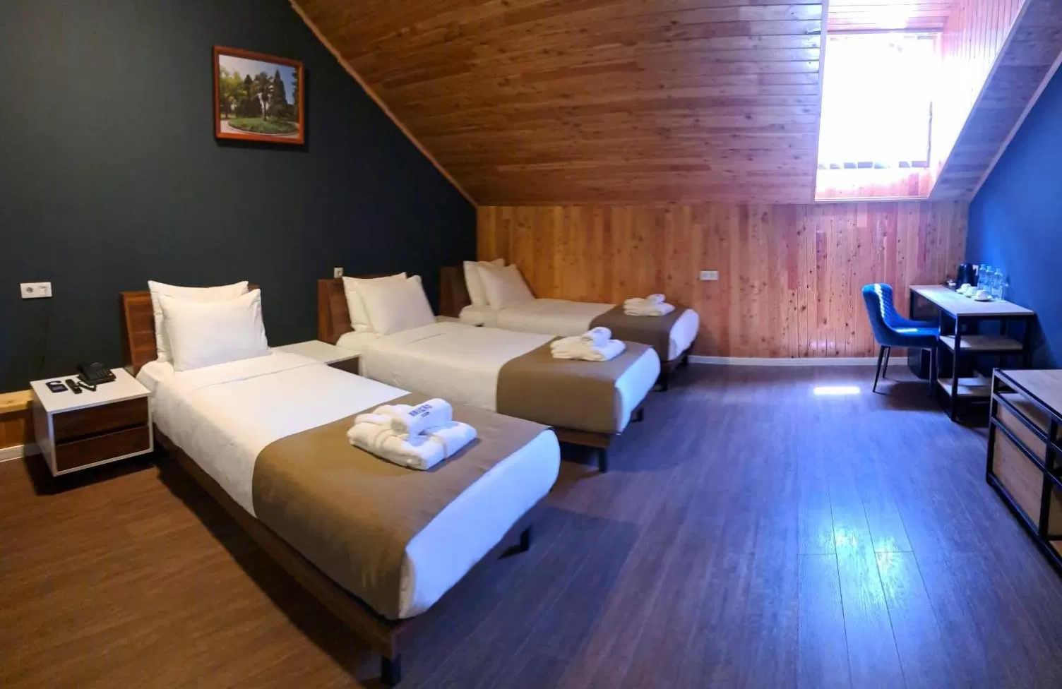 Bed in Bricks Hotel Tbilisi