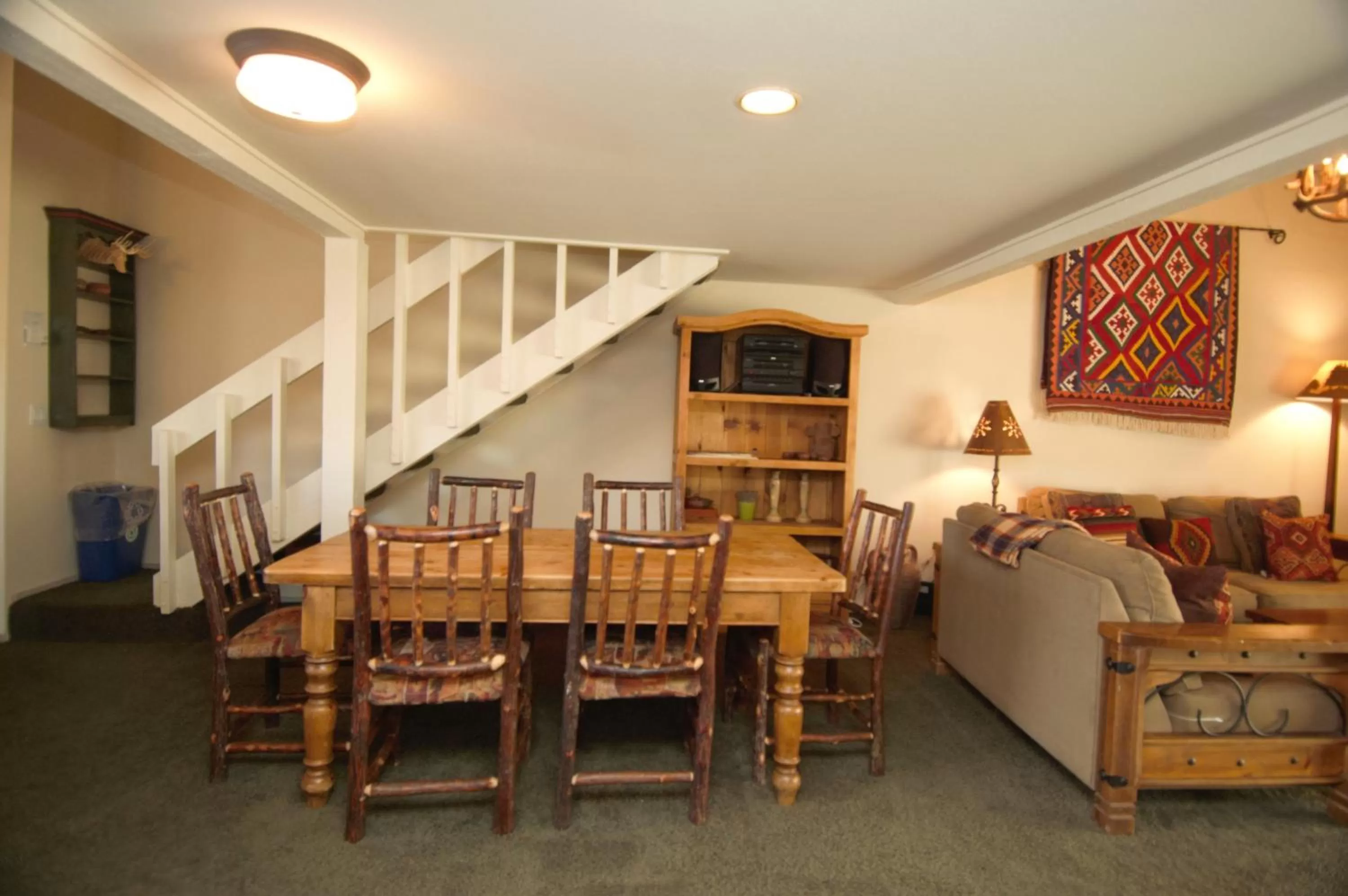 Dining area in Snowcreek Resort Vacation Rentals