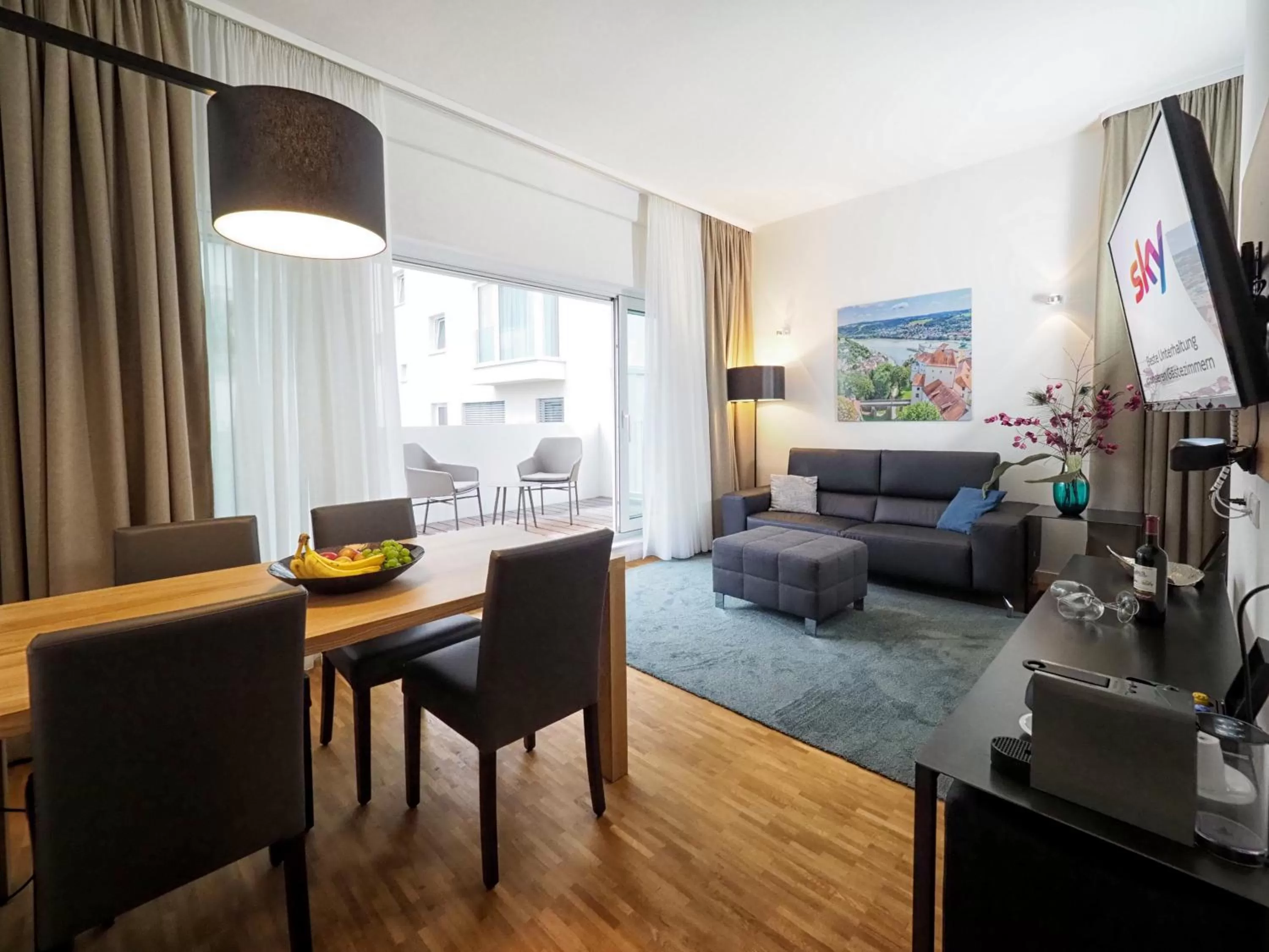 TV and multimedia in Apparthotel Rivers Passau