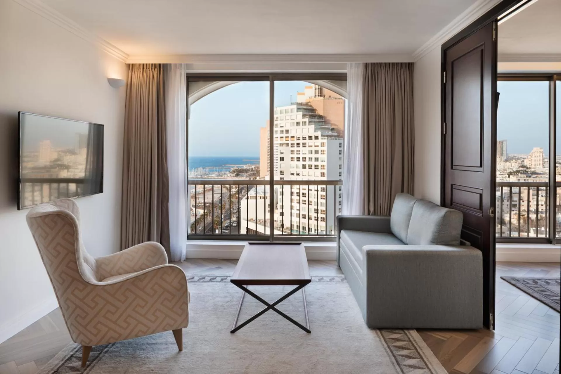 Seating area in Orchid Tel Aviv