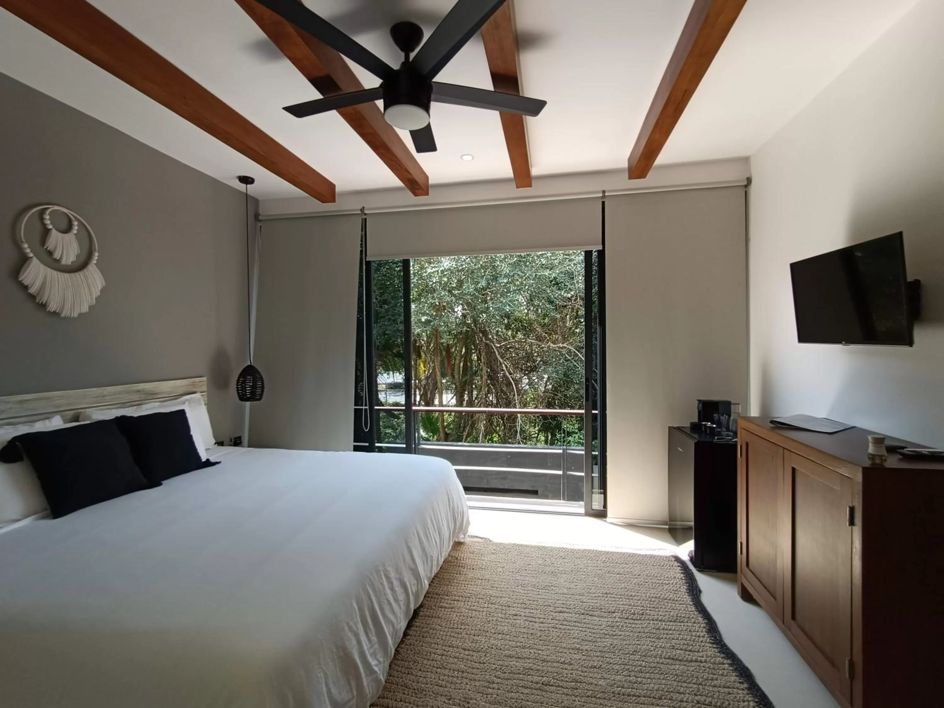 Bed in BT Rooms Tulum