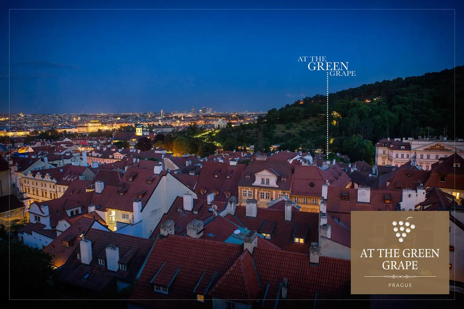 Property building in Hotel At the Green Grape