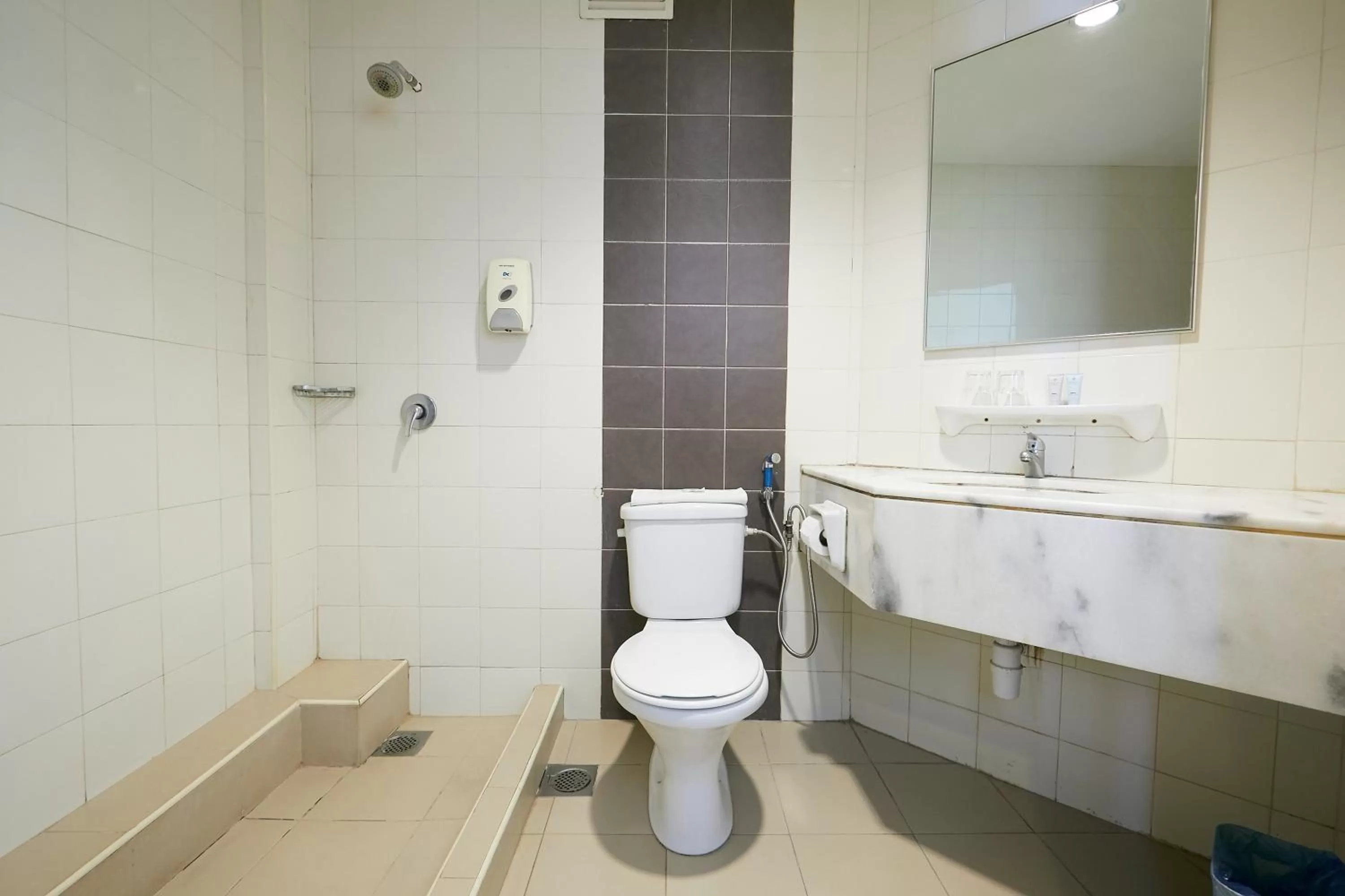 Shower in Grand Pacific Hotel PWTC