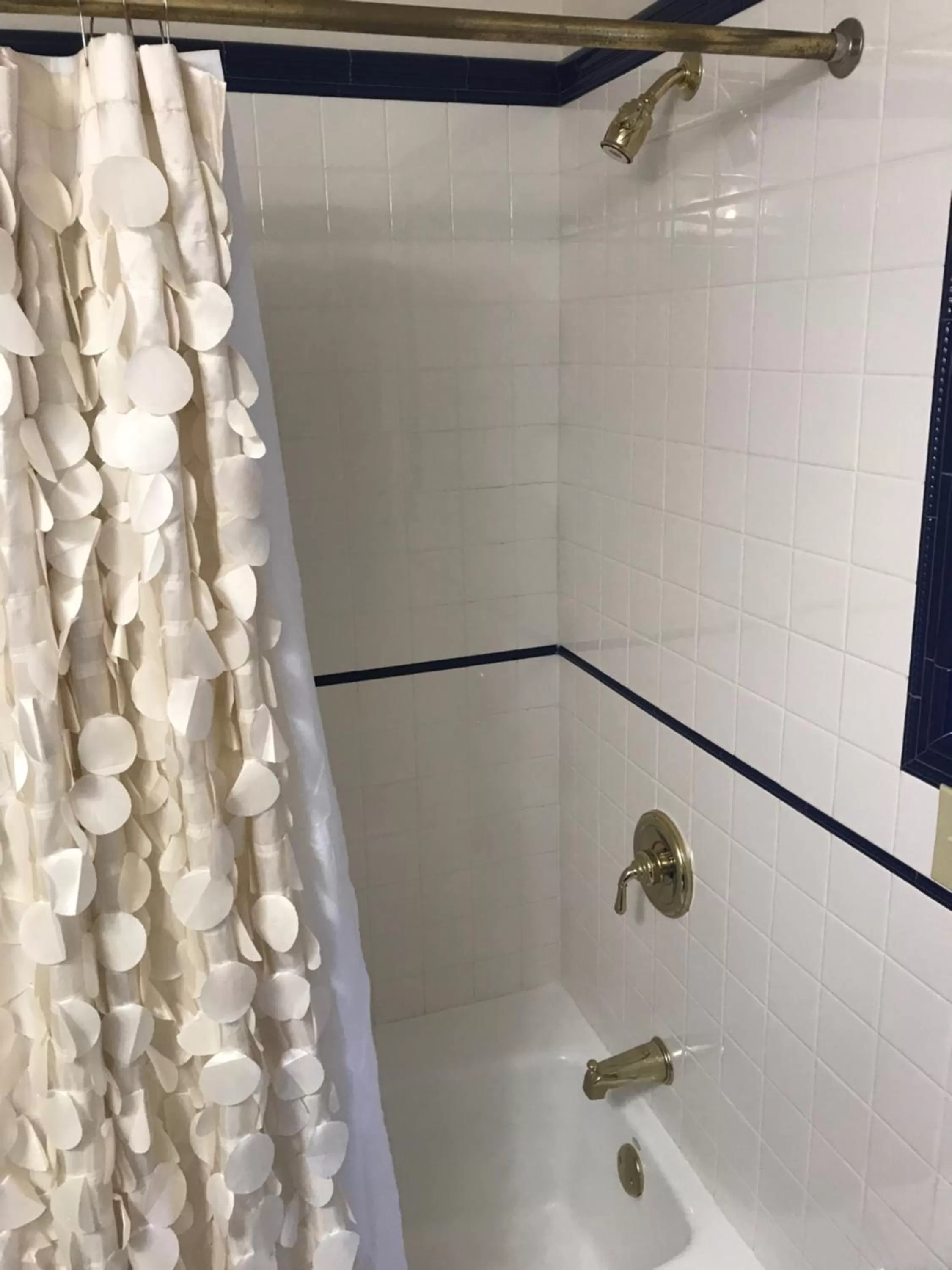 Shower in Elaine's Cape May Boutique Hotel